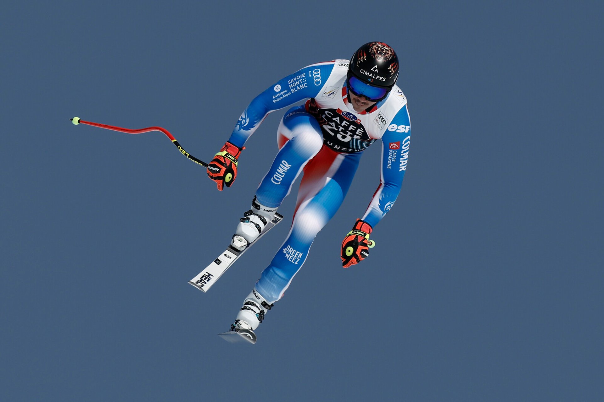 The French Downhill Skier Nils Alphand in Crash – Flown Away by Helicopter