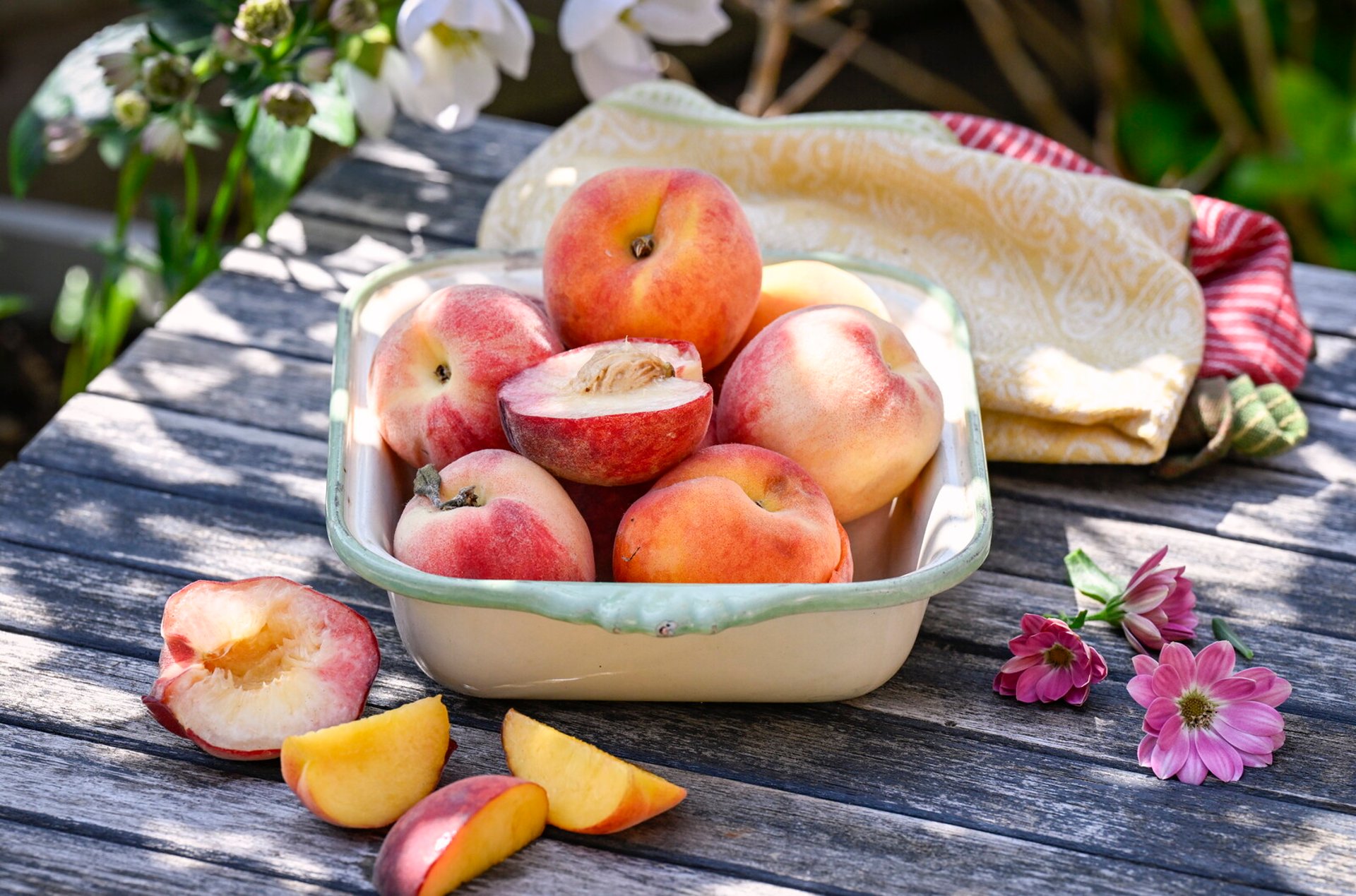 Peaches from Nuclear Power Area