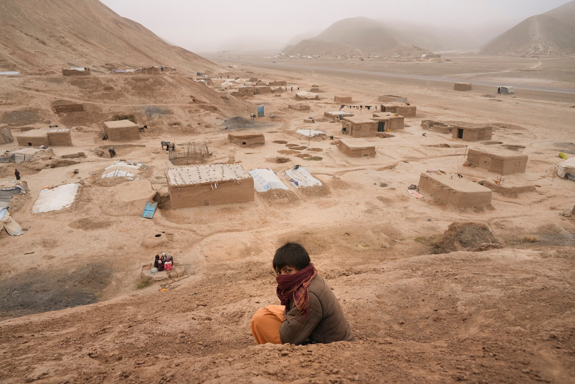 500,000 Afghans were forced to flee due to the climate in 2024