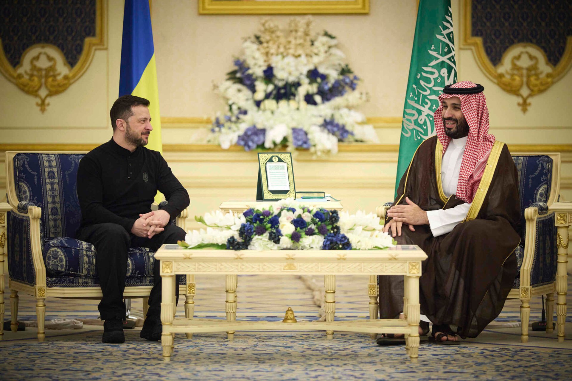 Zelensky: Good meeting in Saudi Arabia