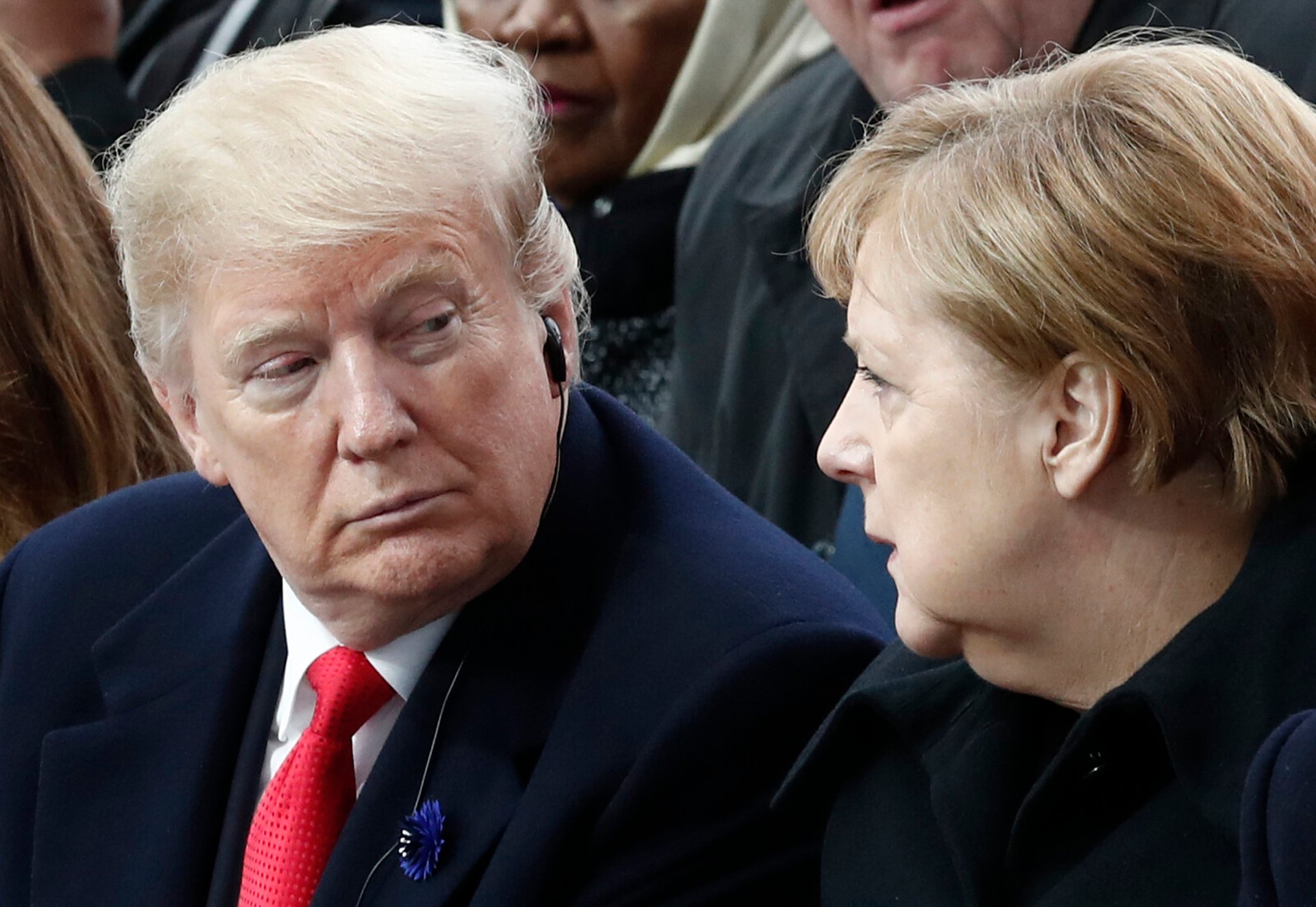 Merkel: Trump was obsessed with