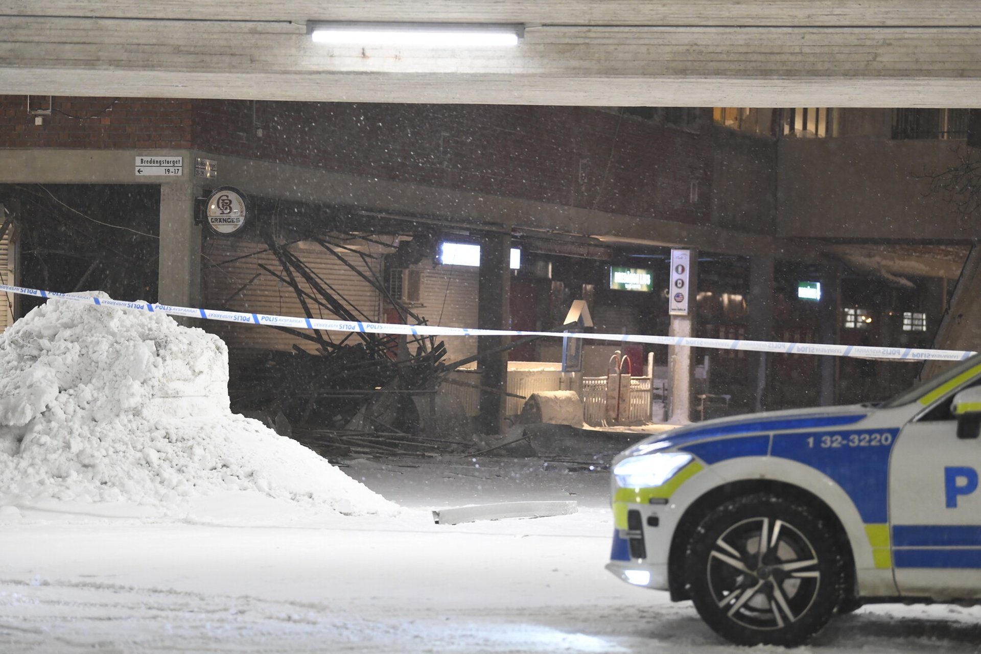 Explosion at restaurant in southern Stockholm