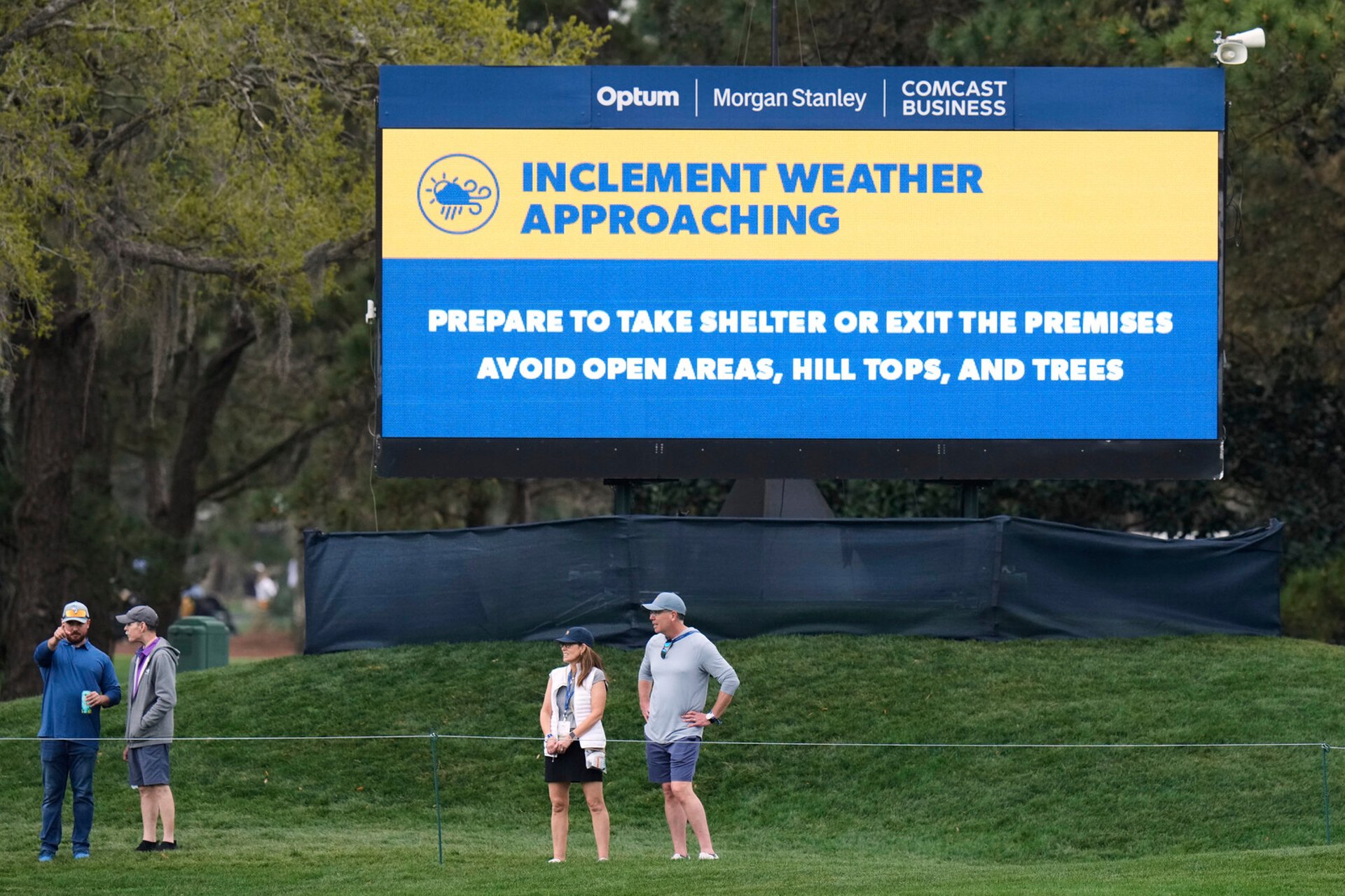 "The Players" Cancelled - Tornado Warning Issued