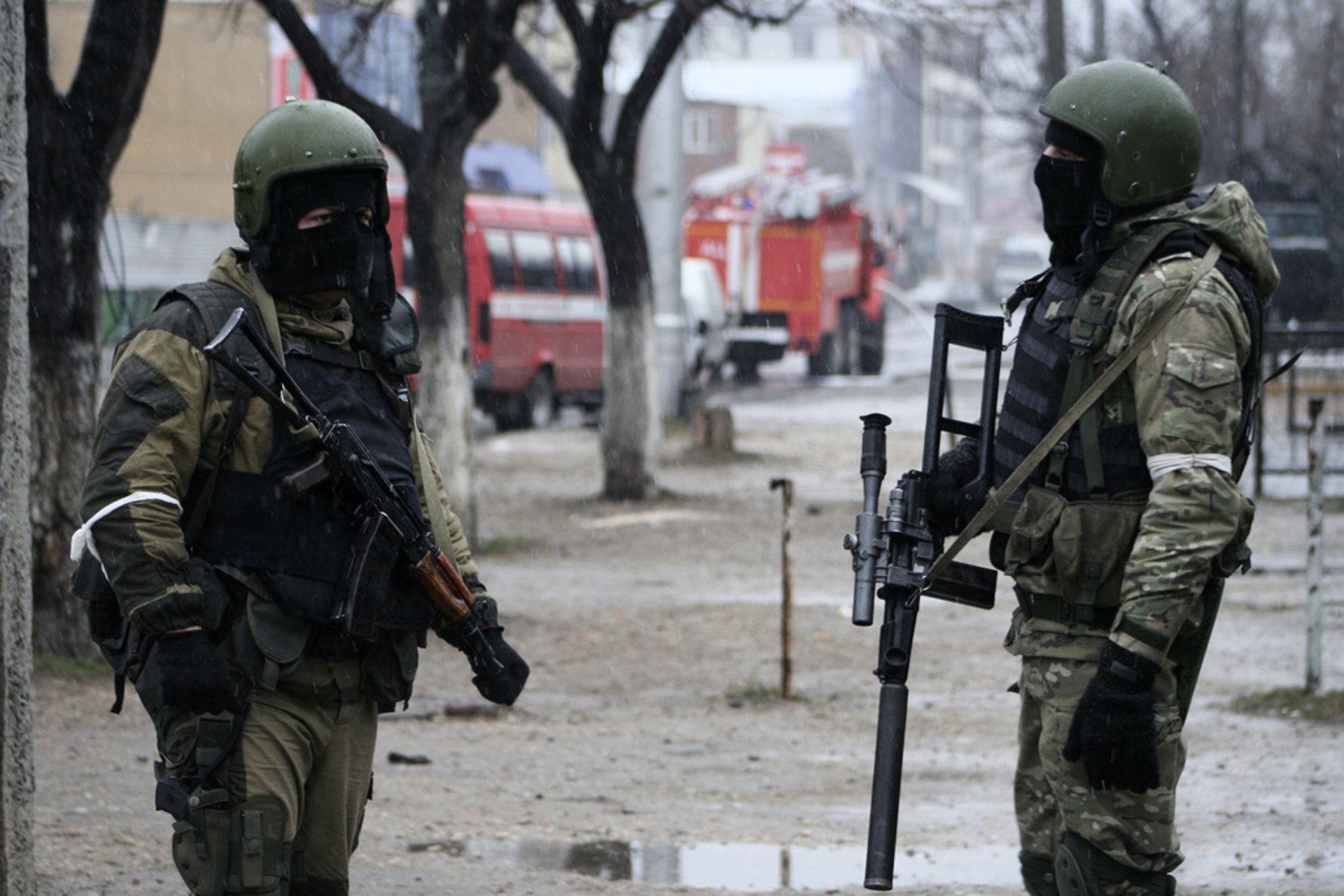 Shots fired at synagogue and churches in Dagestan