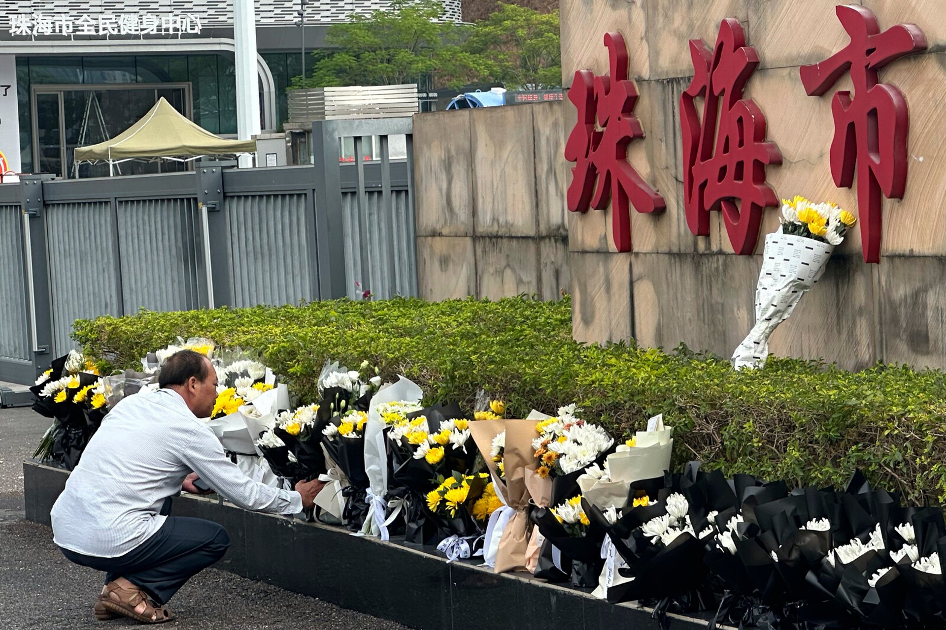 Flowers and Candles Removed After Attack in China