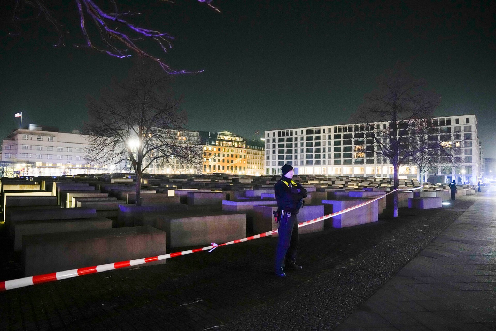 Suspect arrested after incident at Holocaust Memorial