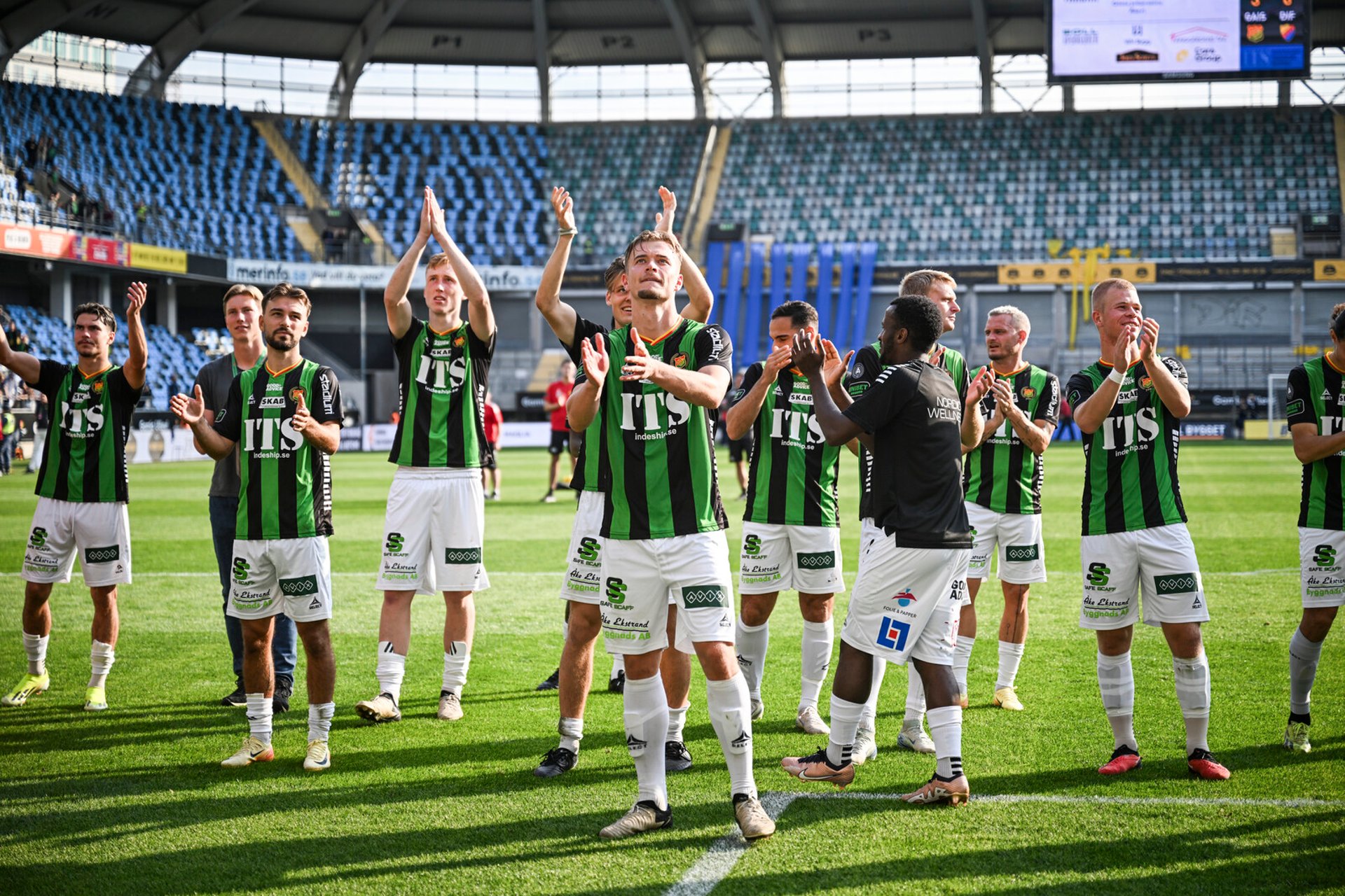 Gais rolled over Djurgården – closing in on Europe