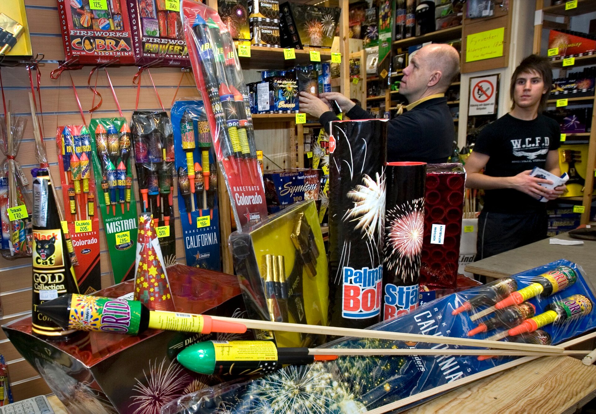 Are you aware of the fireworks rules tonight?