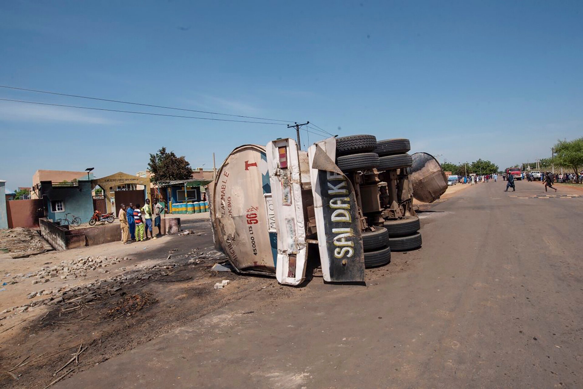 Tanker Truck Exploded – Over