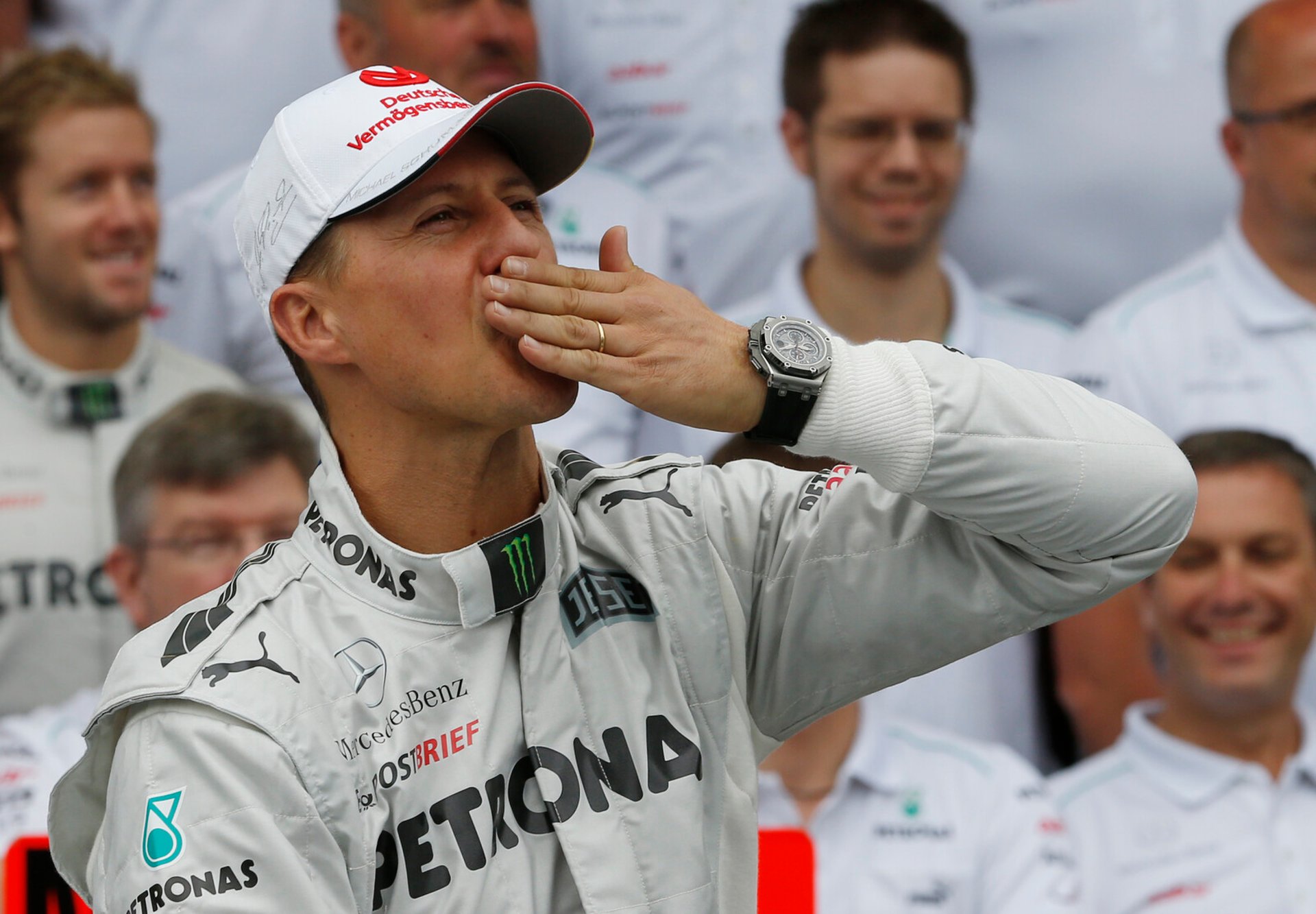 Schumacher's wife rages against blackmail