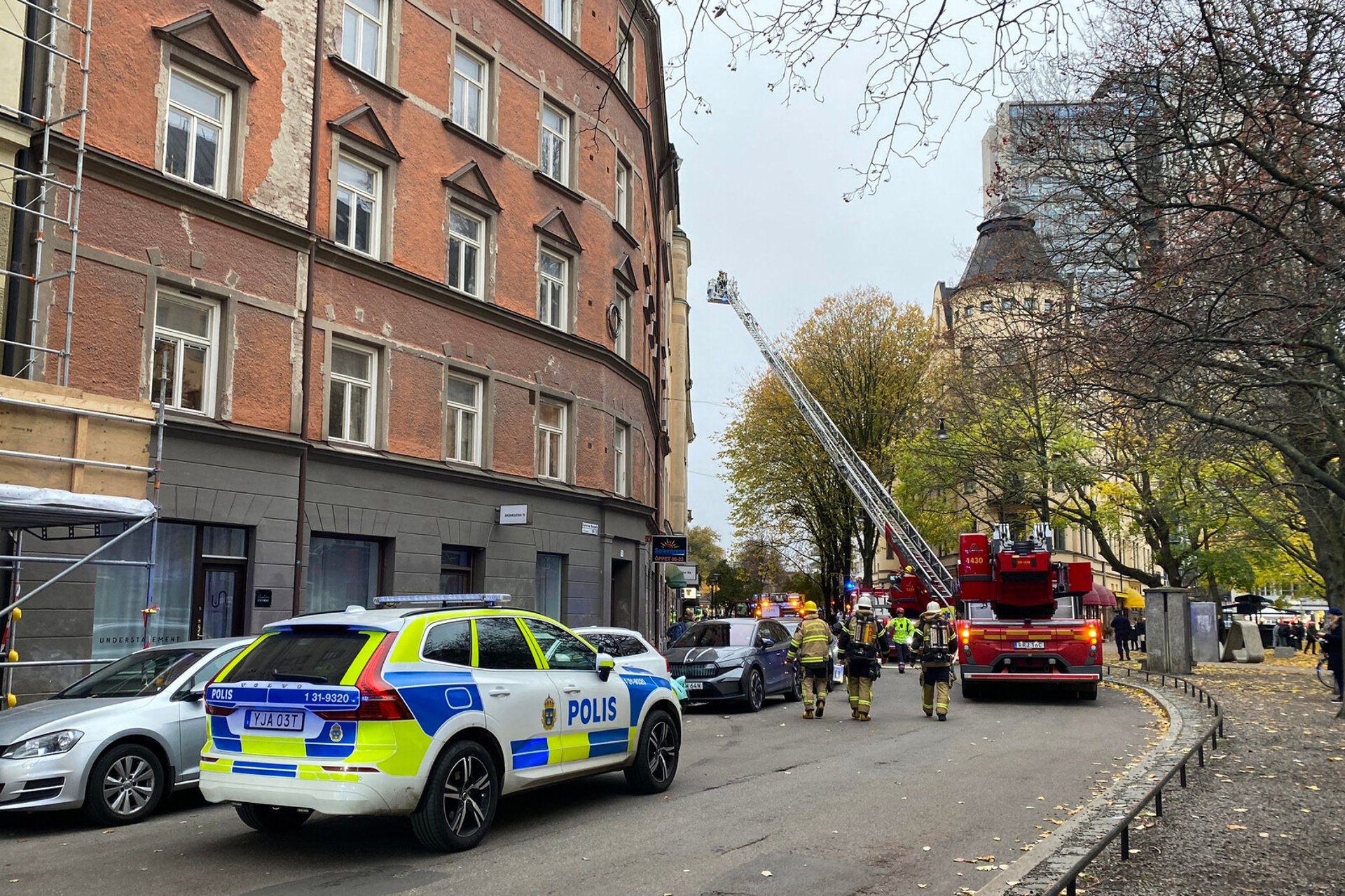 Elderly man dies in apartment fire in Stockholm