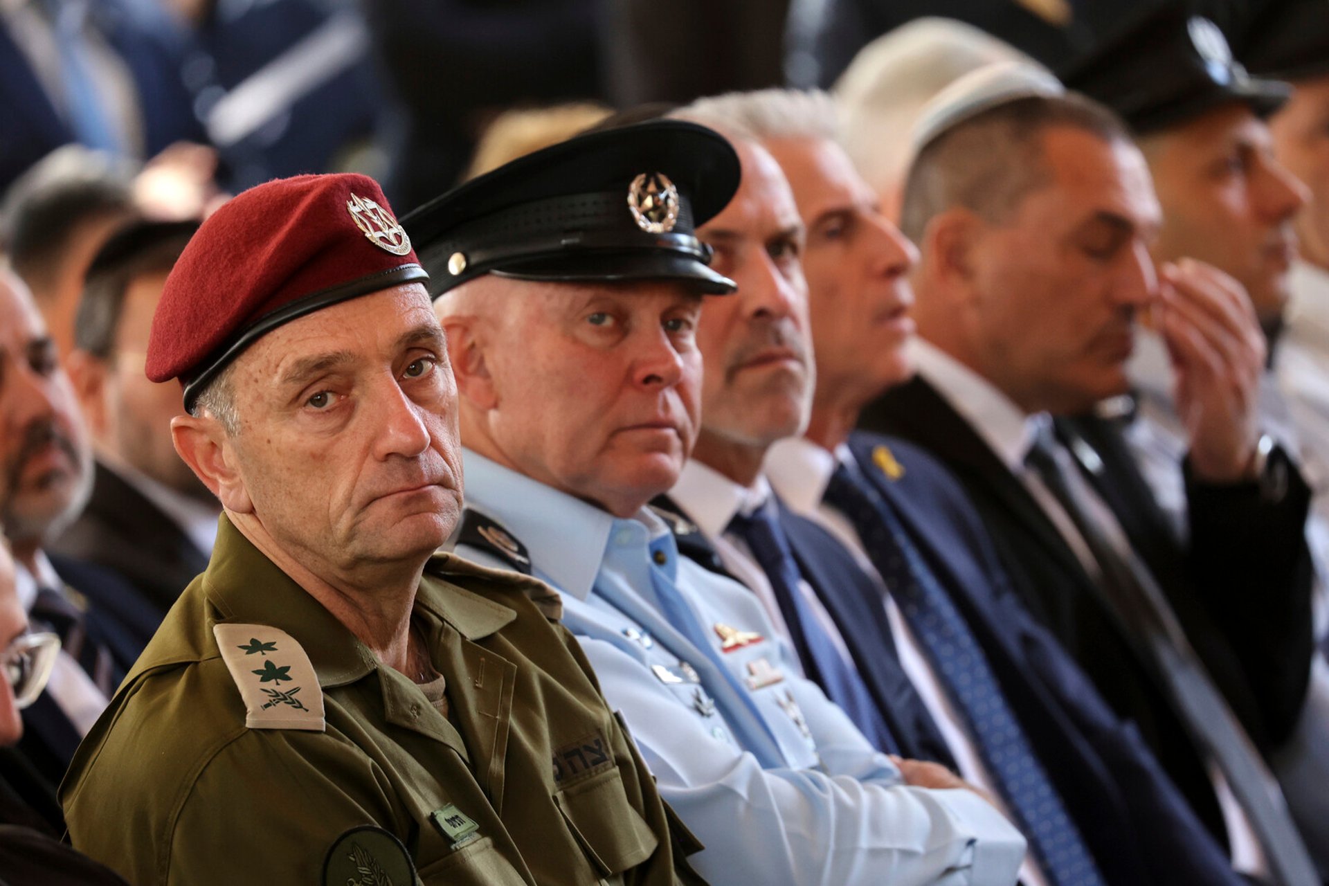 Israel's outgoing army chief: 20,000