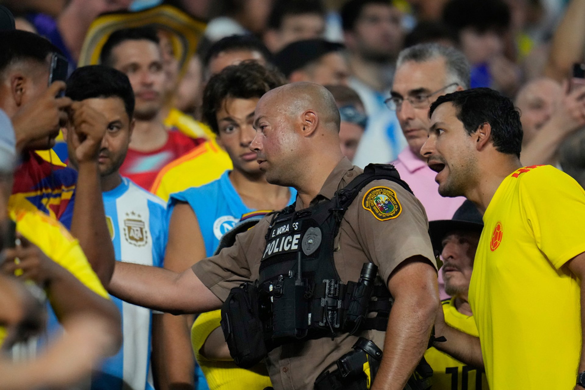 After Chaos Scenes - Colombia's Chairman Arrested