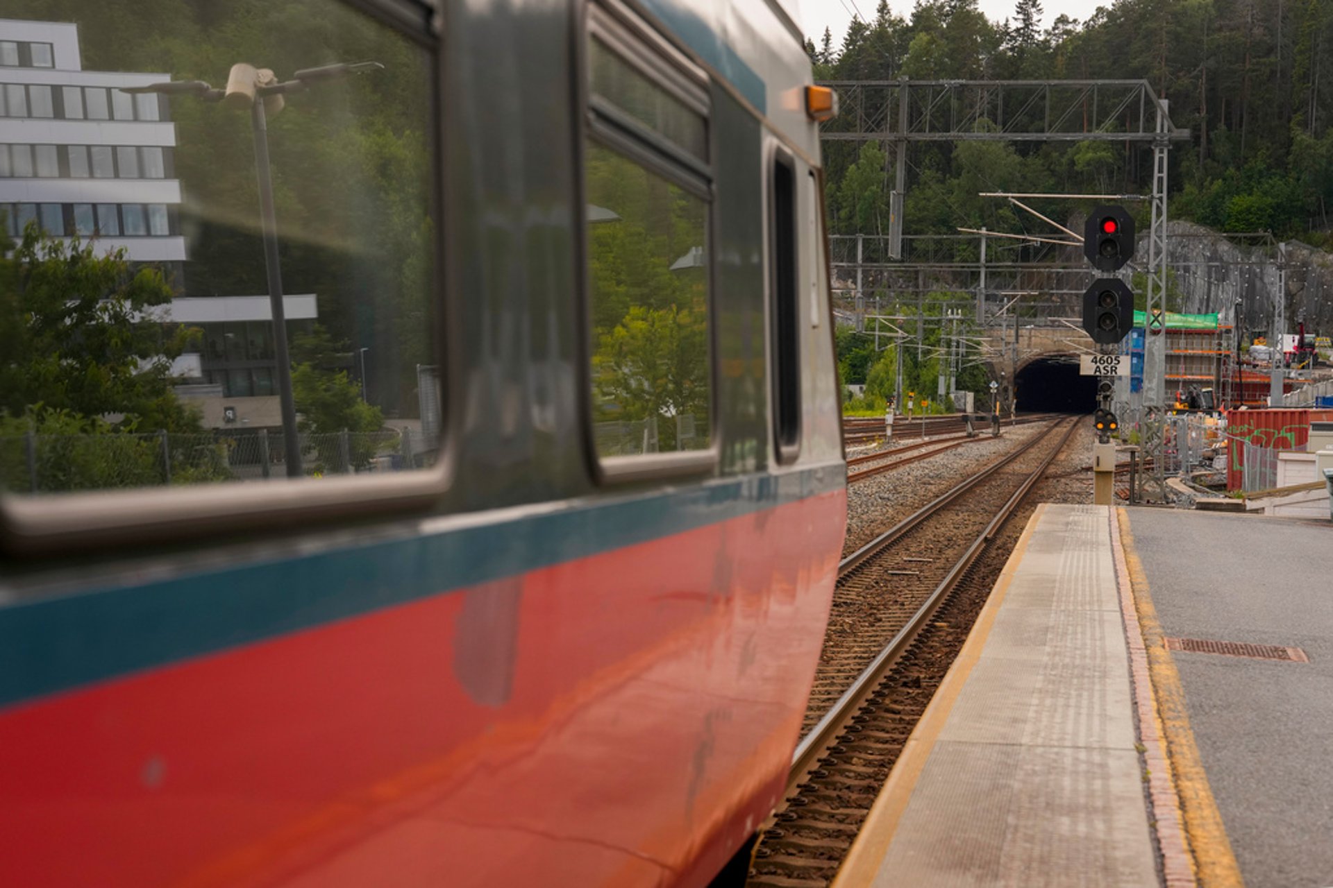 Passenger train stuck in mile-long tunnel