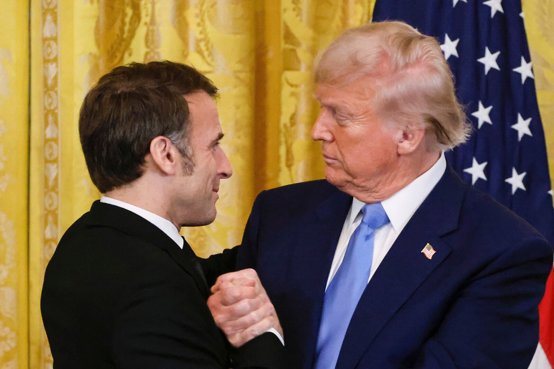 Extra Top Meeting After Macron's US Trip