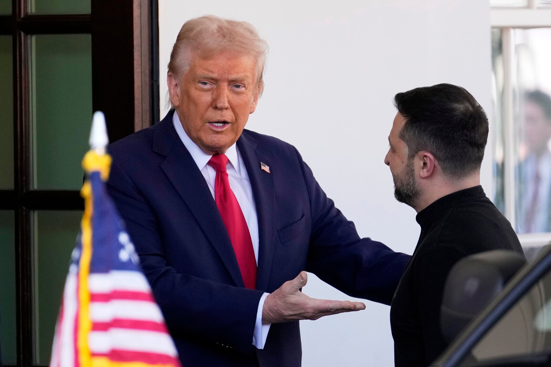 Zelensky meets Trump at the White House