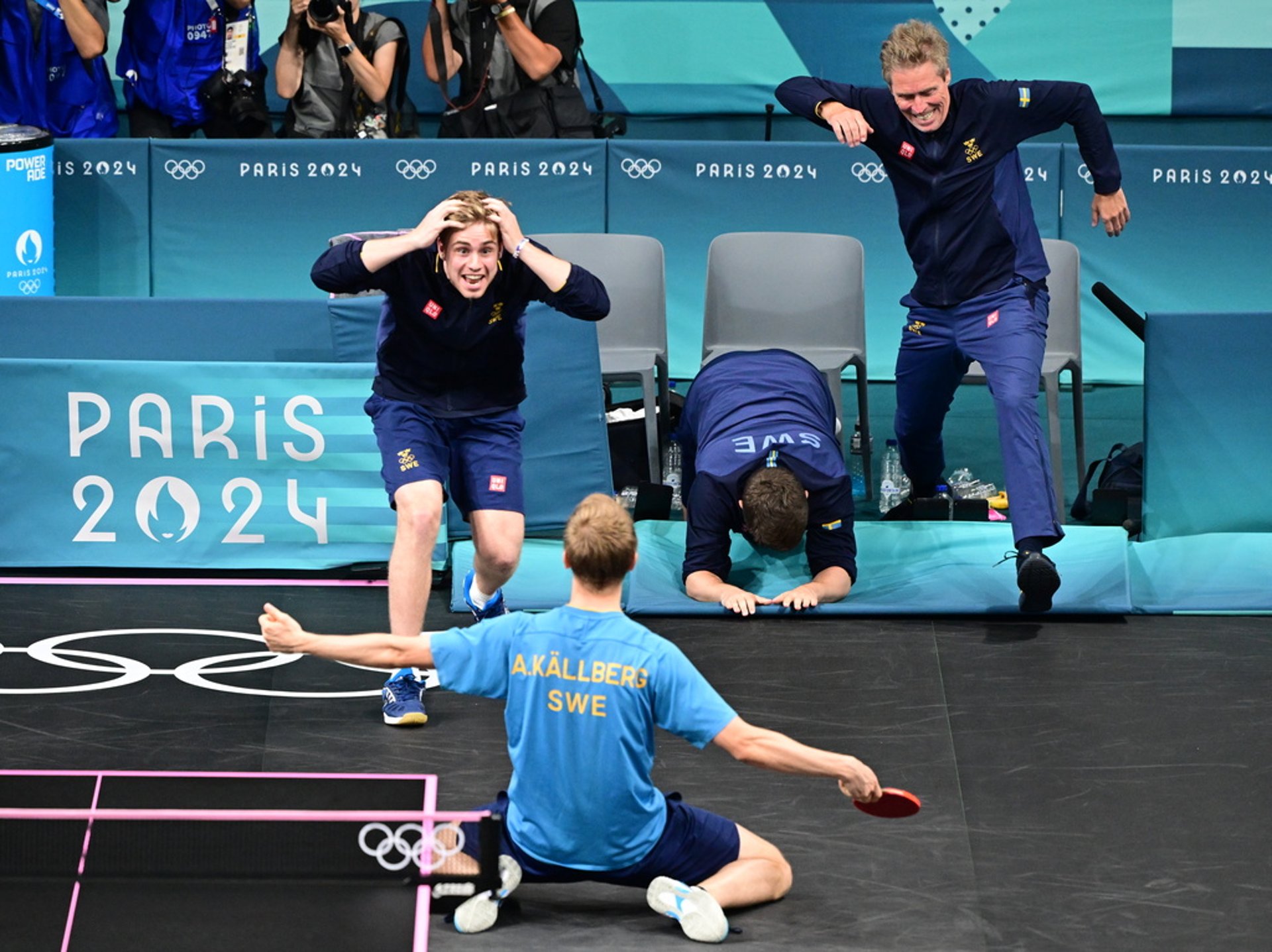 Sweden reaches Olympic Games final after incredible table tennis drama