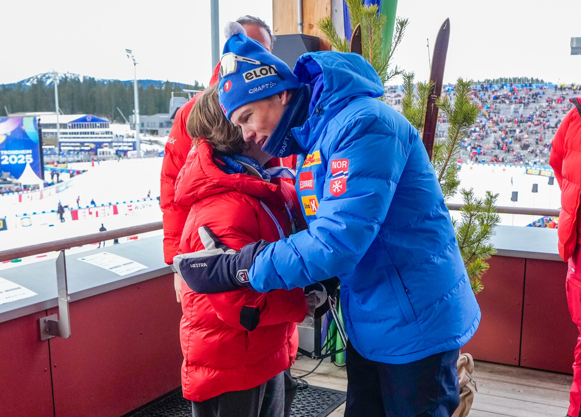 Klæbo's exception after the gold: "Deserved a hug"