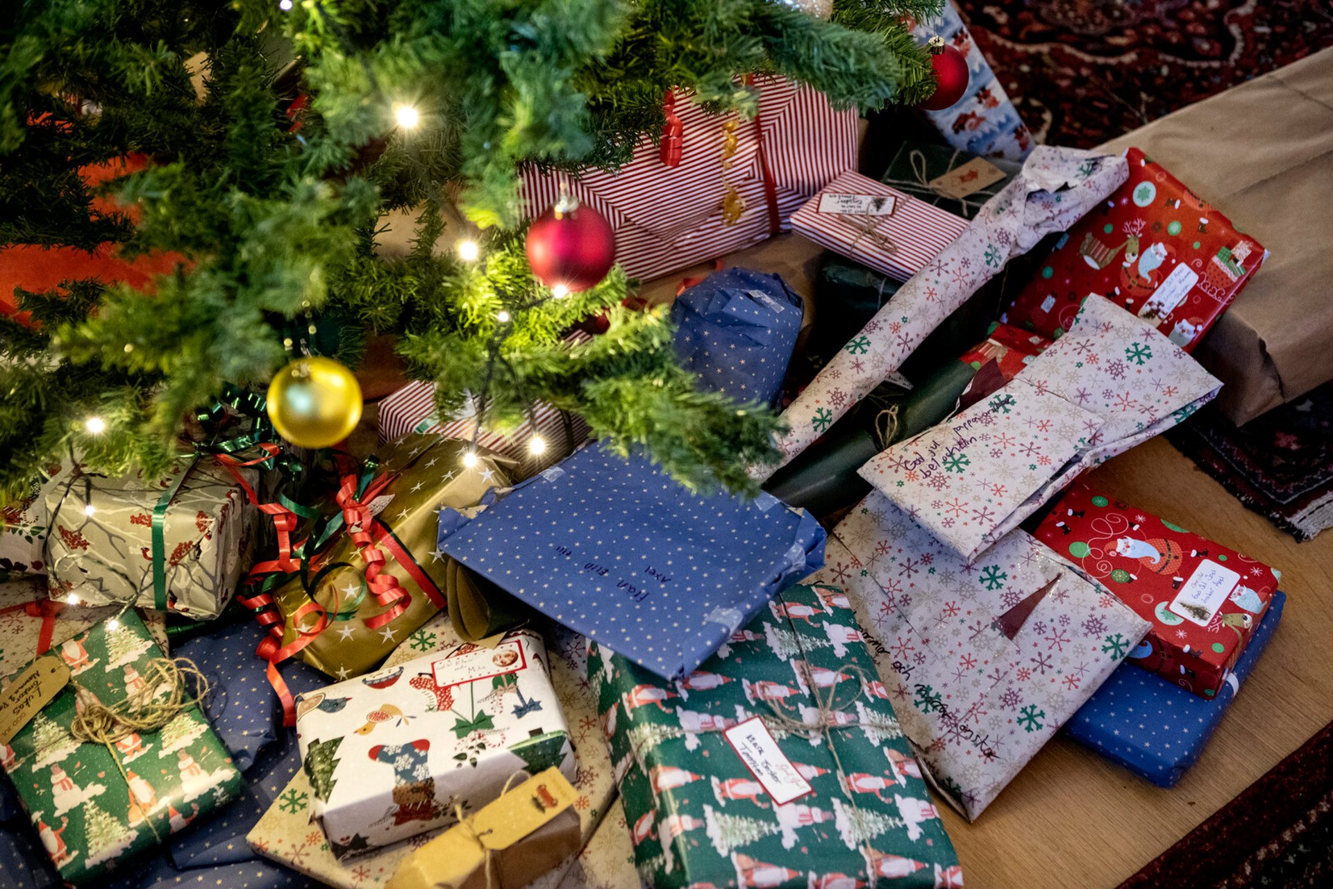 Record number of Christmas packages