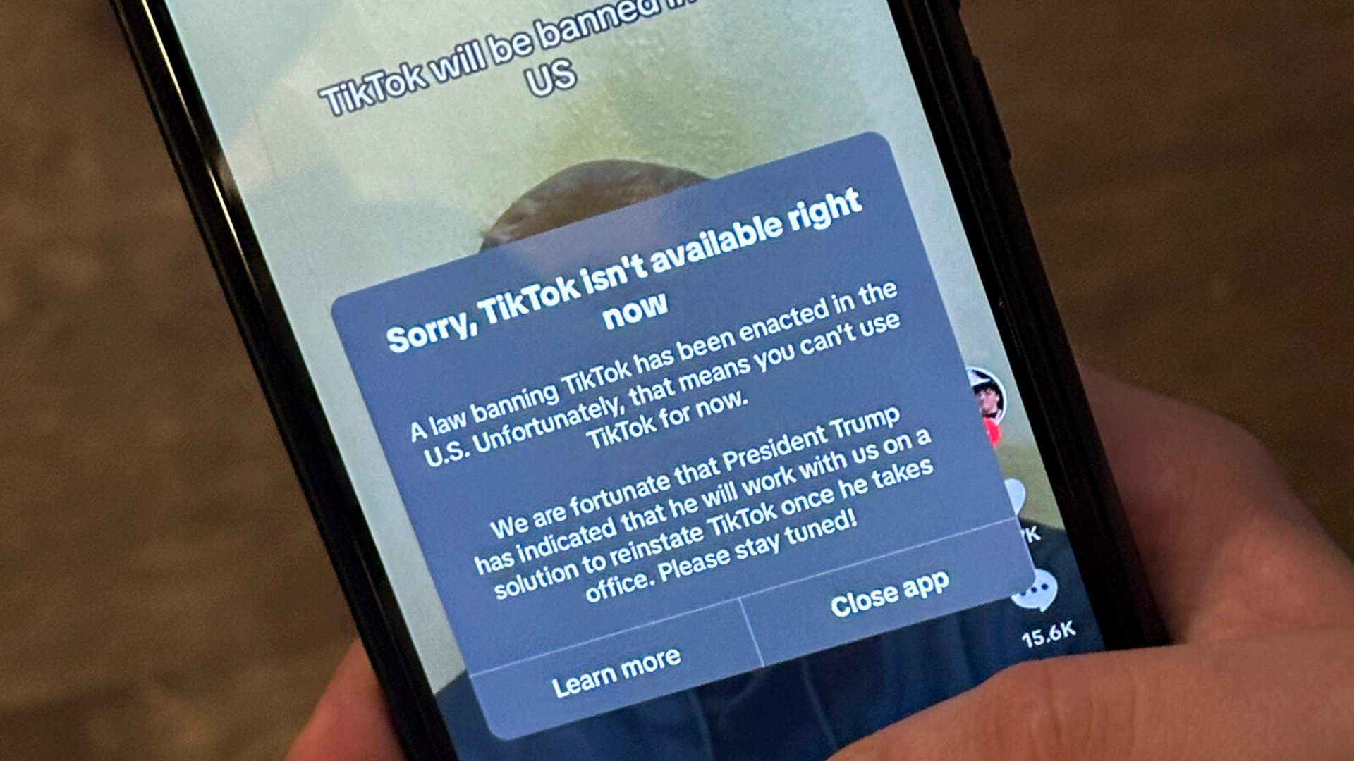 Anger after Tiktok shutdown: "Severe withdrawal"