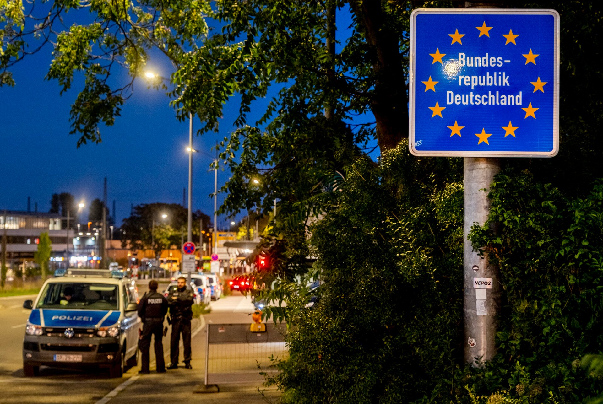 German border controls in place