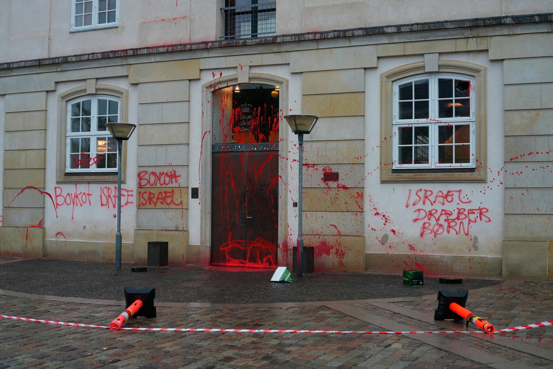 Danish Foreign Ministry Attacked with