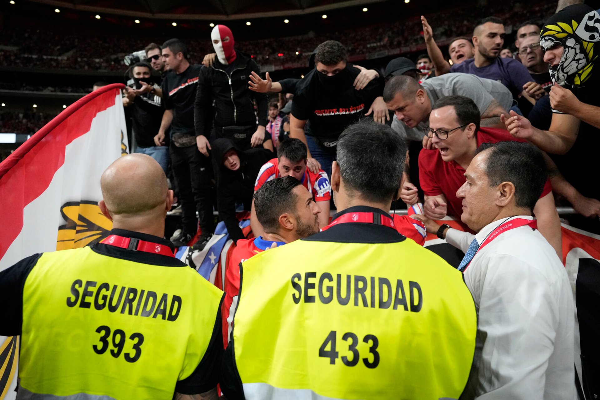 Atlético Madrid penalized after scandalous