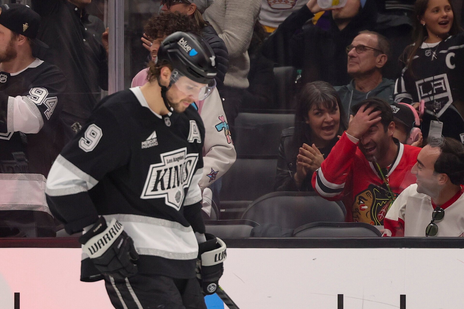 Adrian Kempe match hero for Los Angeles