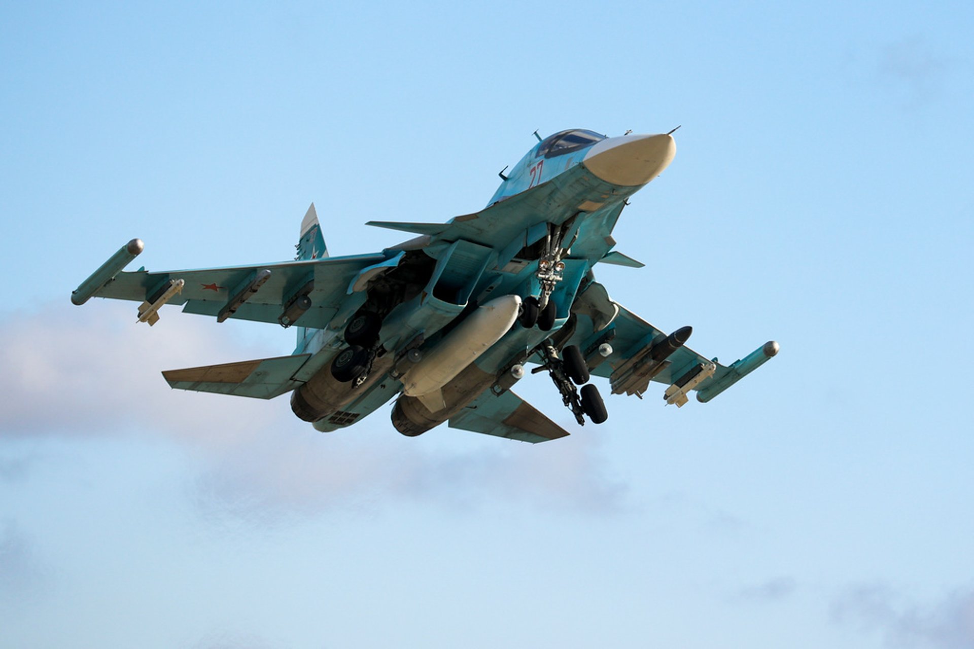 Russian fighter jet crashed