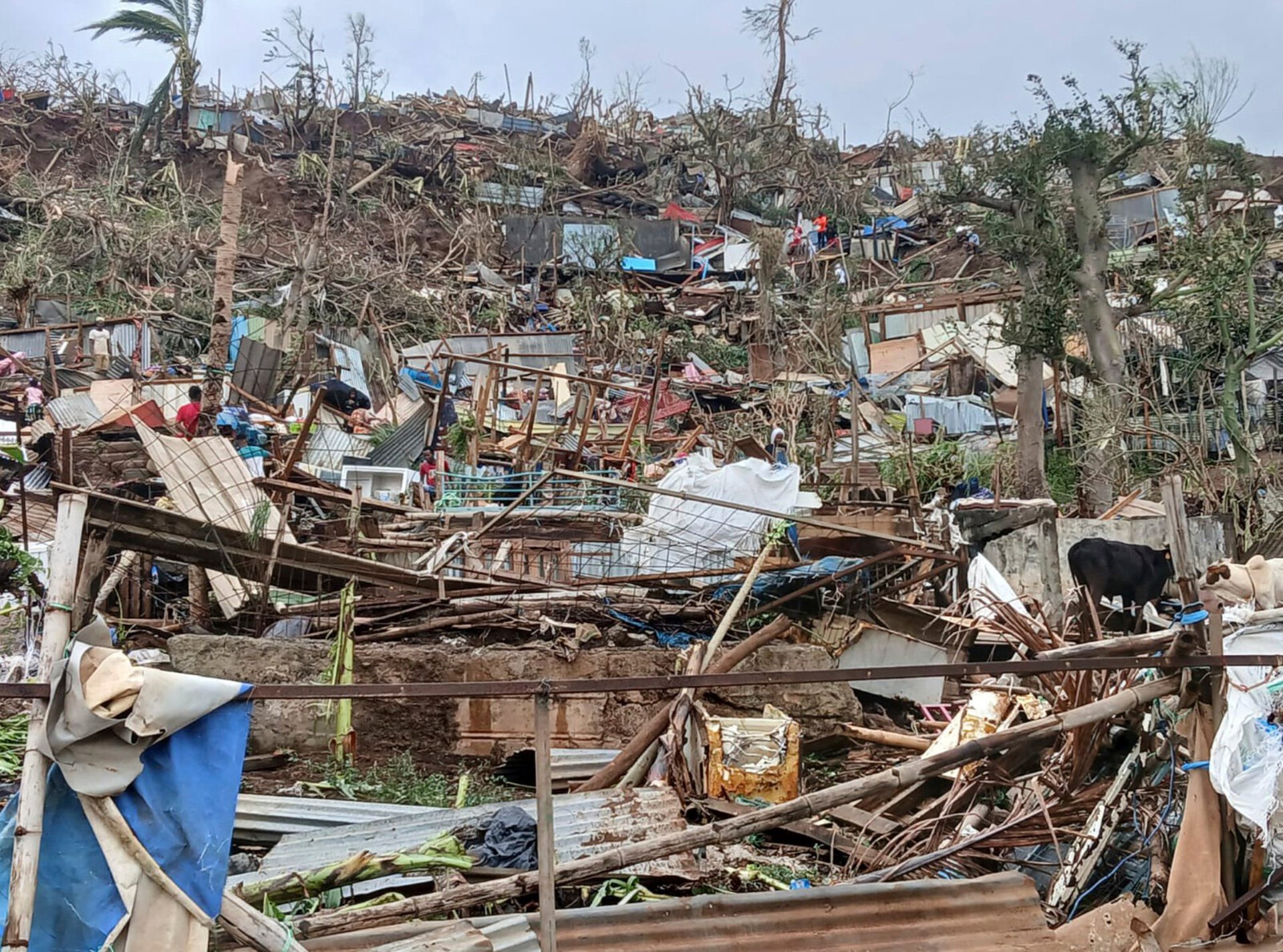 The Storm is believed to have killed hundreds in Mayotte