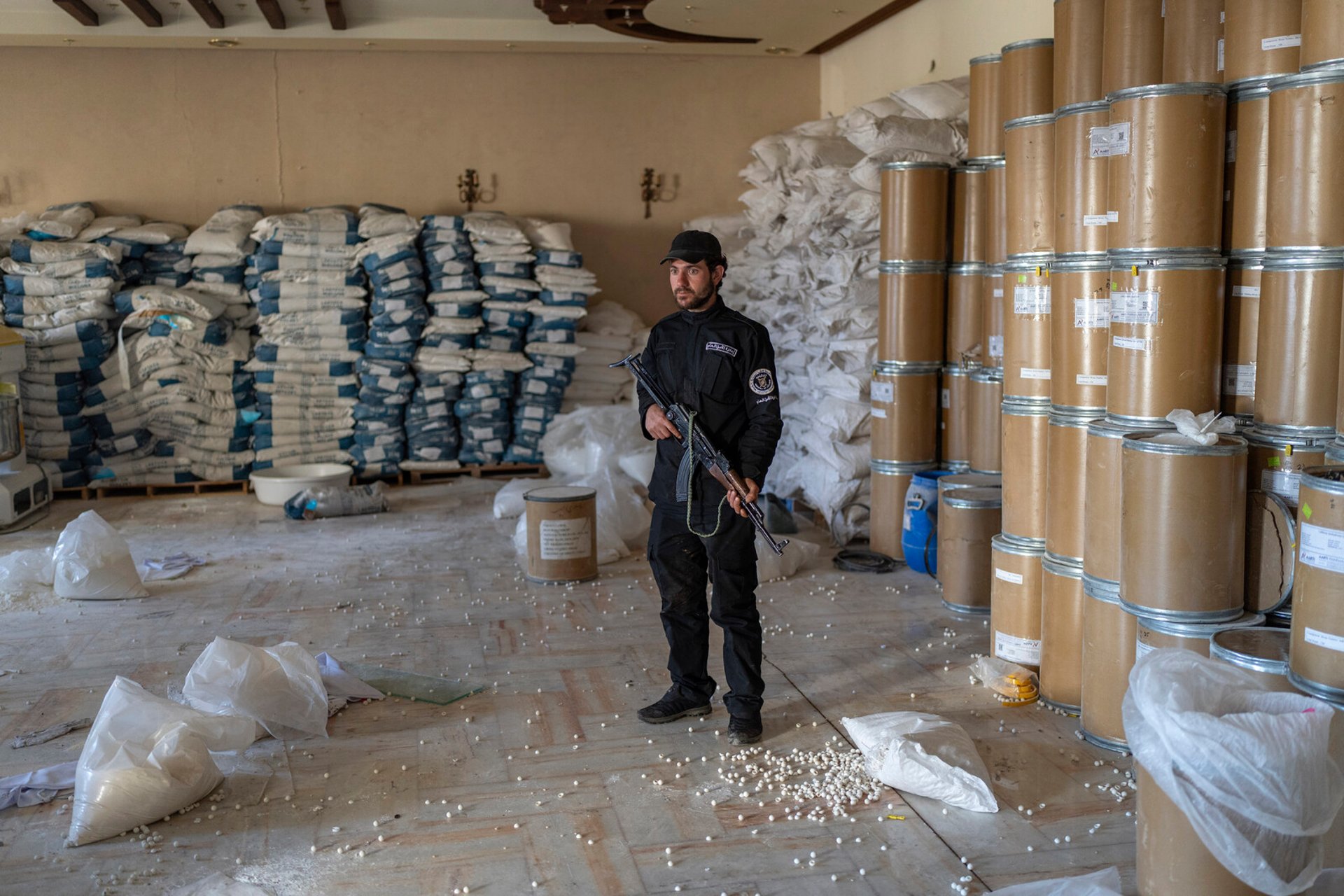 Millions of narcotics pills go up in smoke in Syria