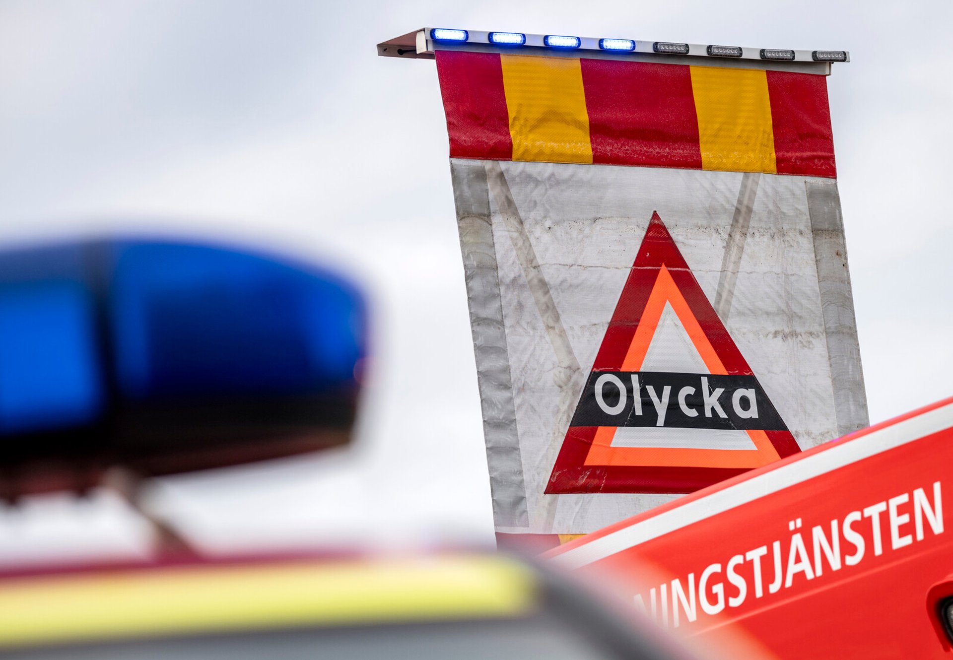 Moped and truck collide in Strömsund