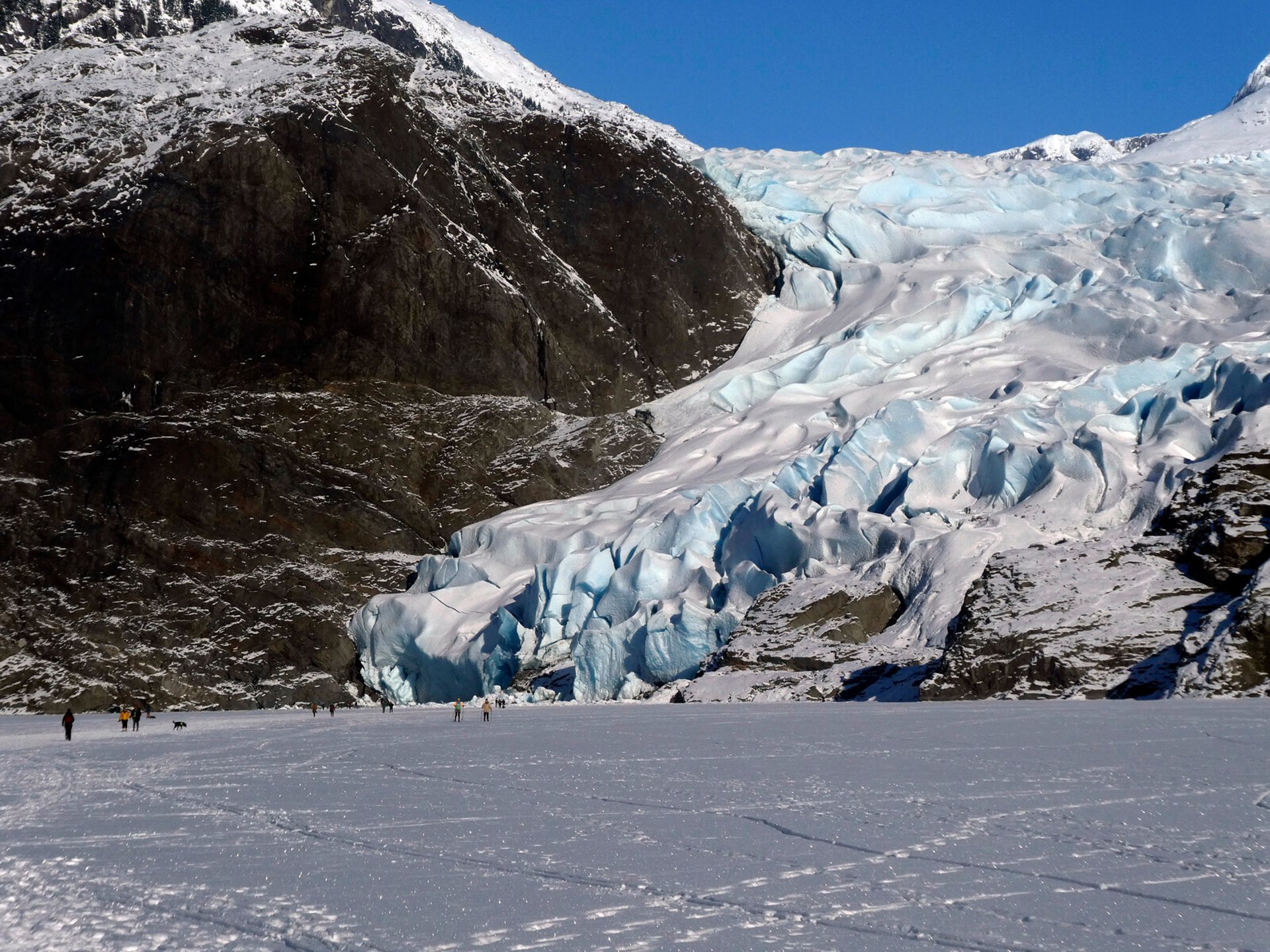 Significant increase in melting glaciers