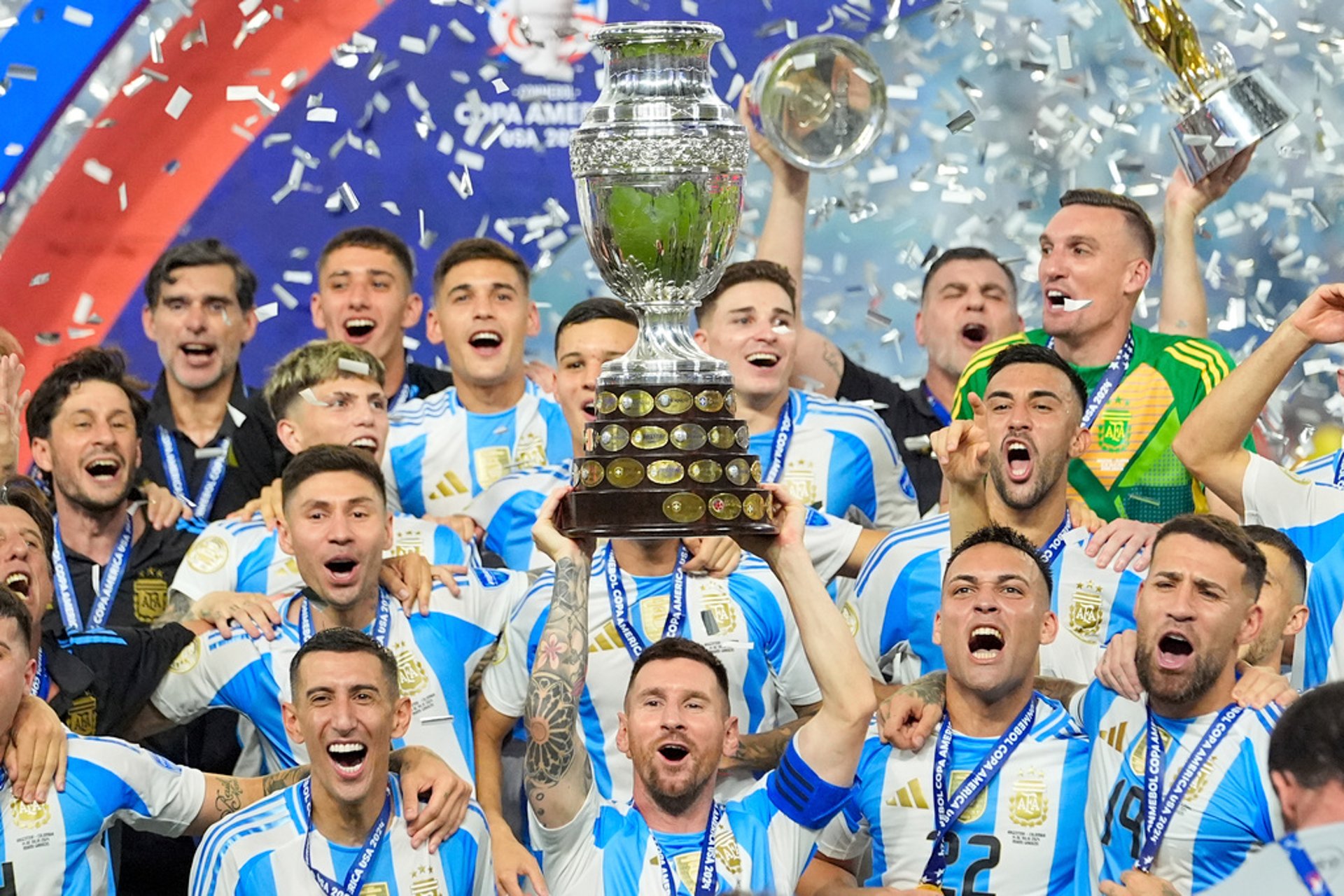 Argentina celebrated victory with a racist chant