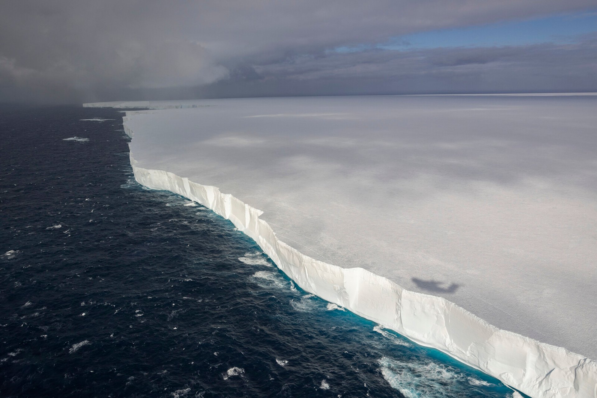 Massive Iceberg Heads Towards Penguins