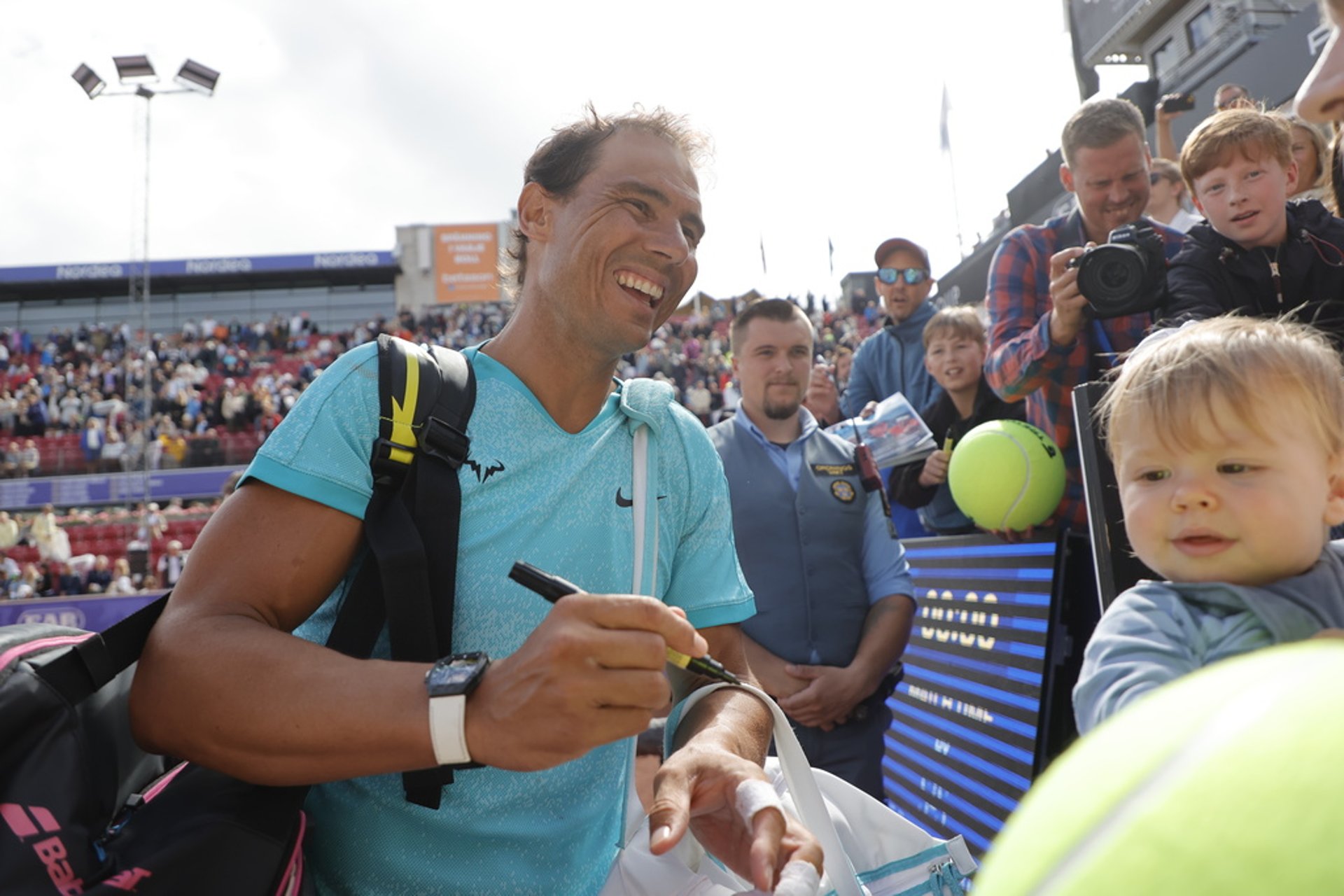 Nadal: Special feeling to meet Björn's son