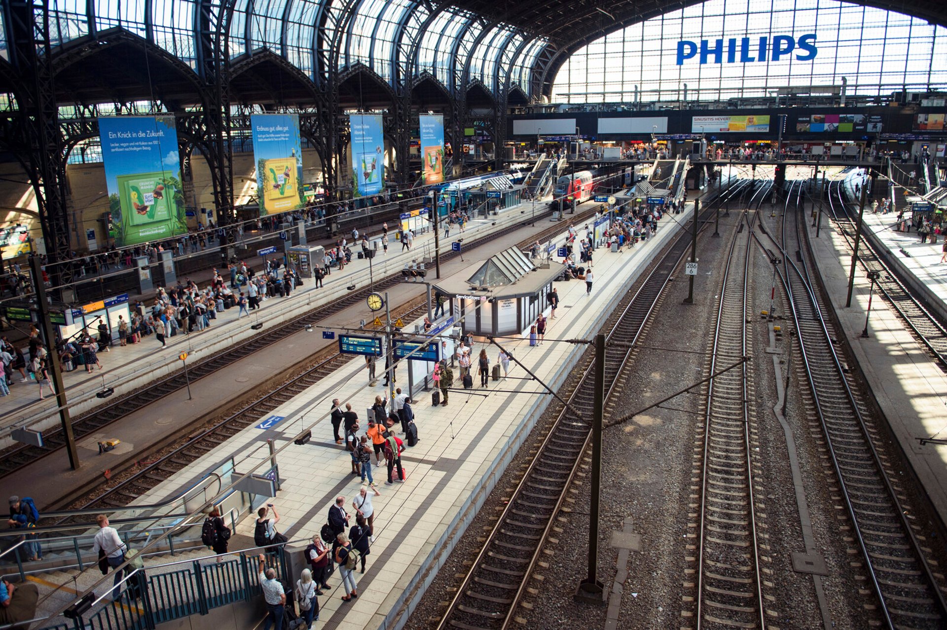 Hamburg's Central Station Closed Due