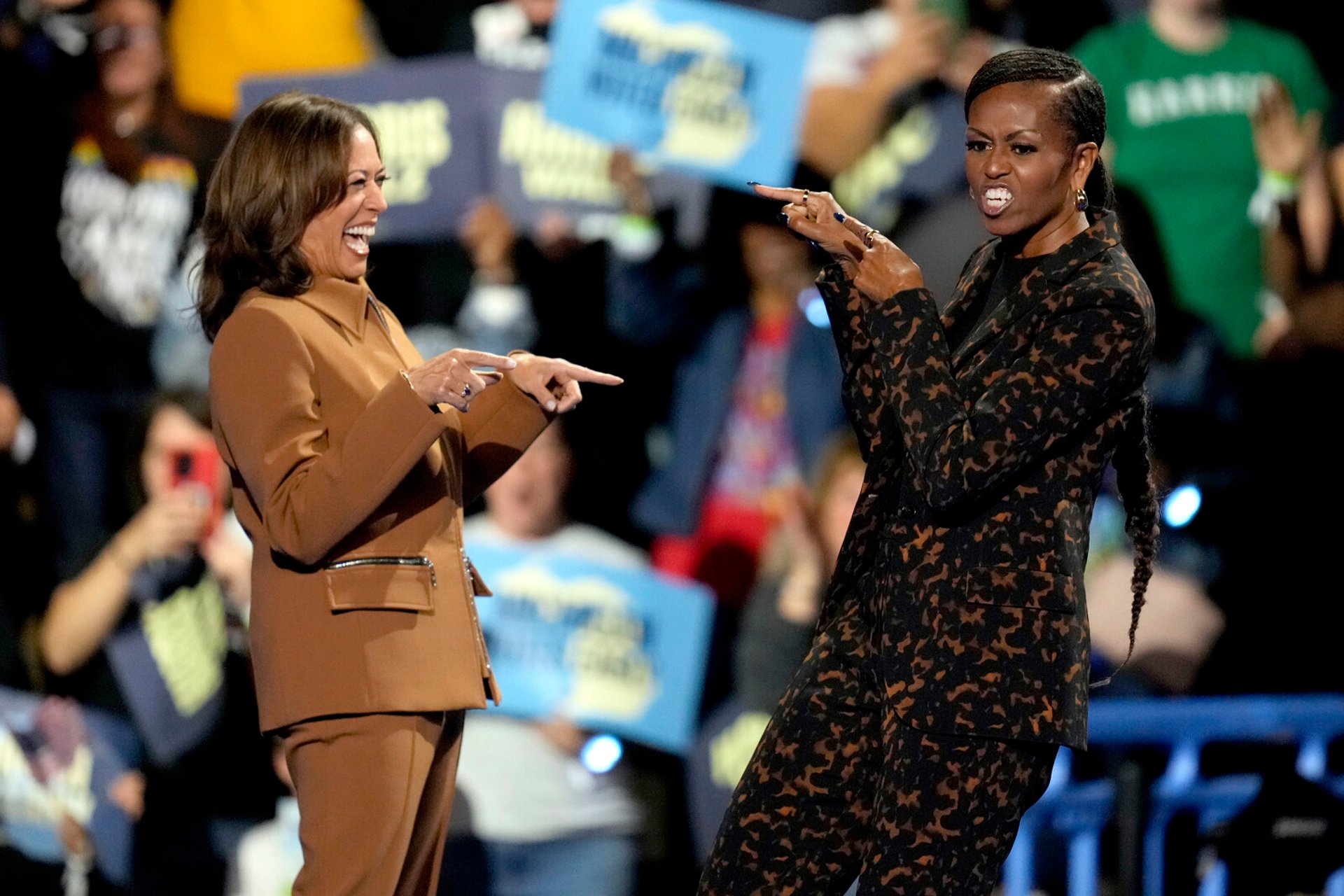 Michelle Obama Enters the Election Battle