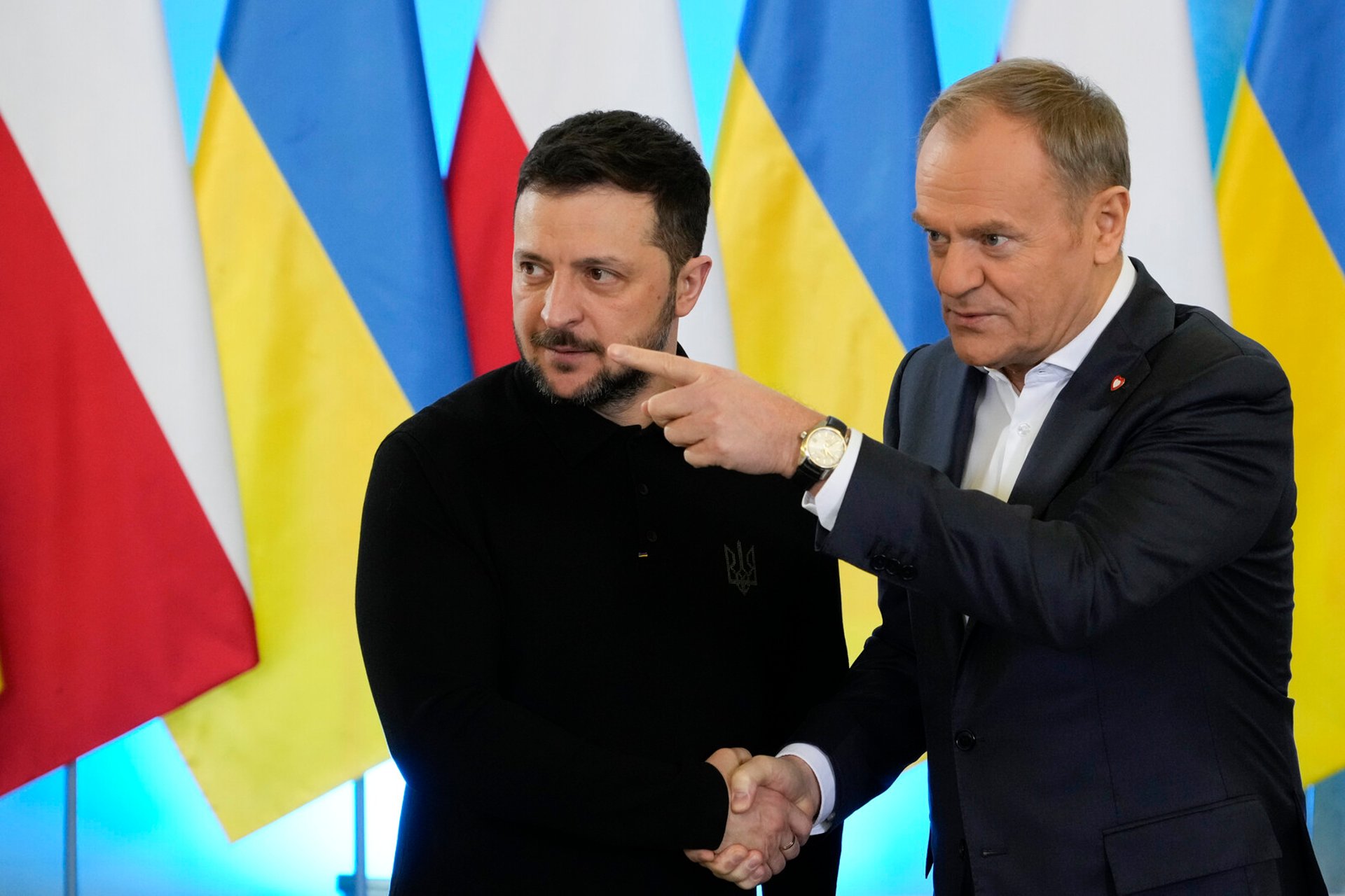 Zelensky in Poland – gets support on the way to the EU