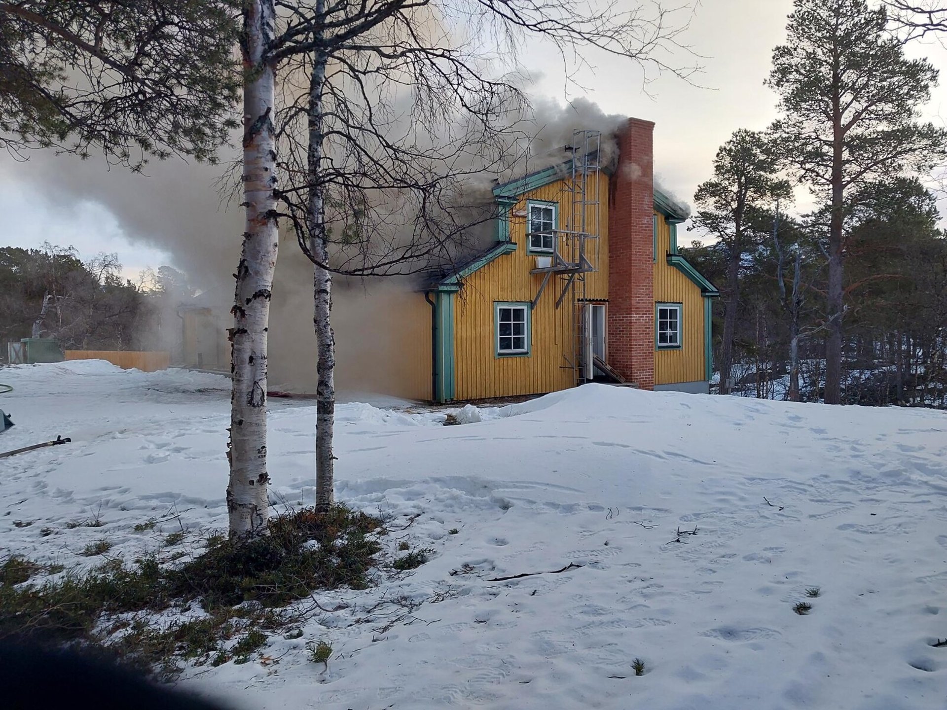 Fire at Mountain Station – No One Injured