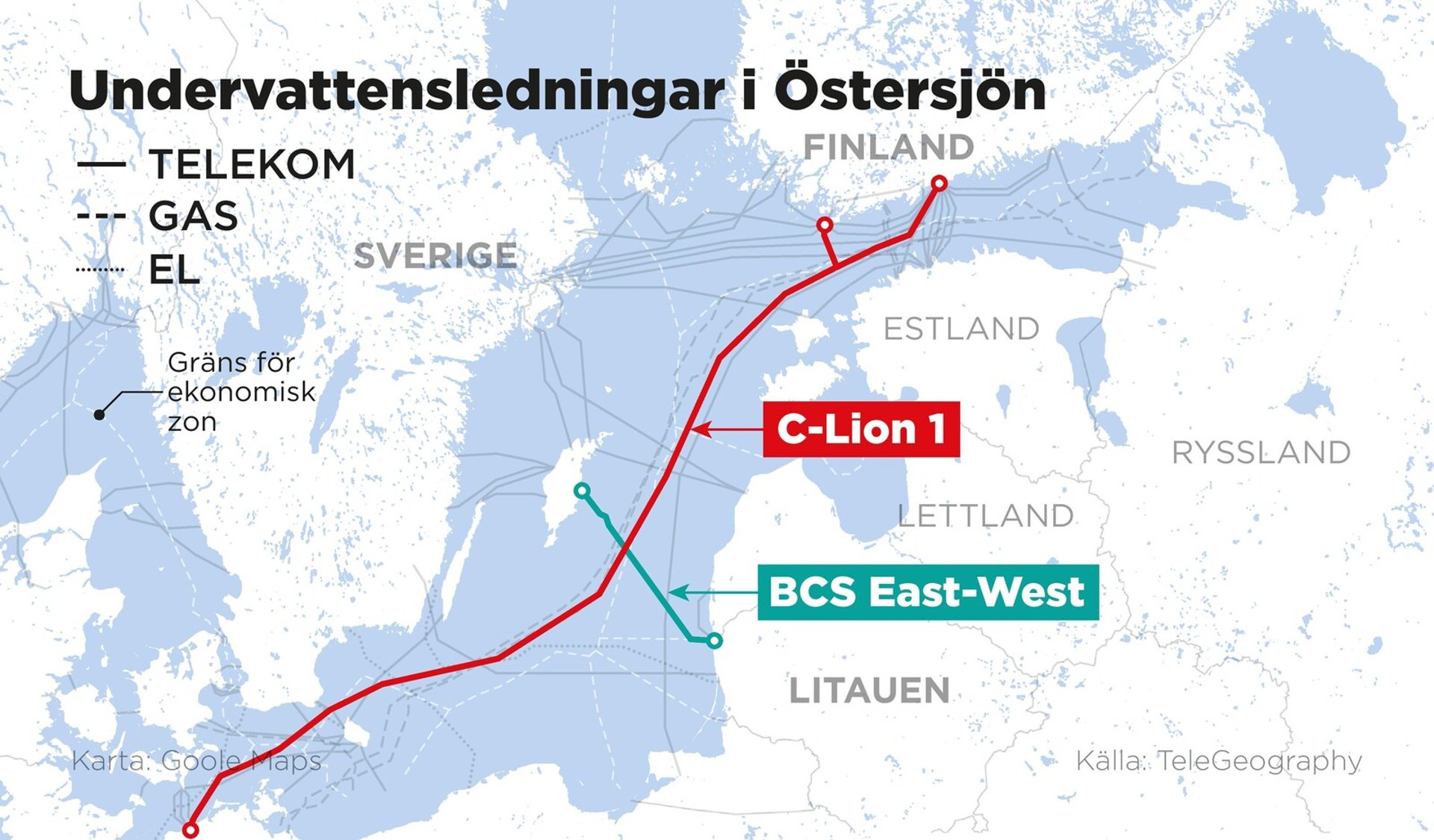 Germany: We assume that the cables have been sabotaged