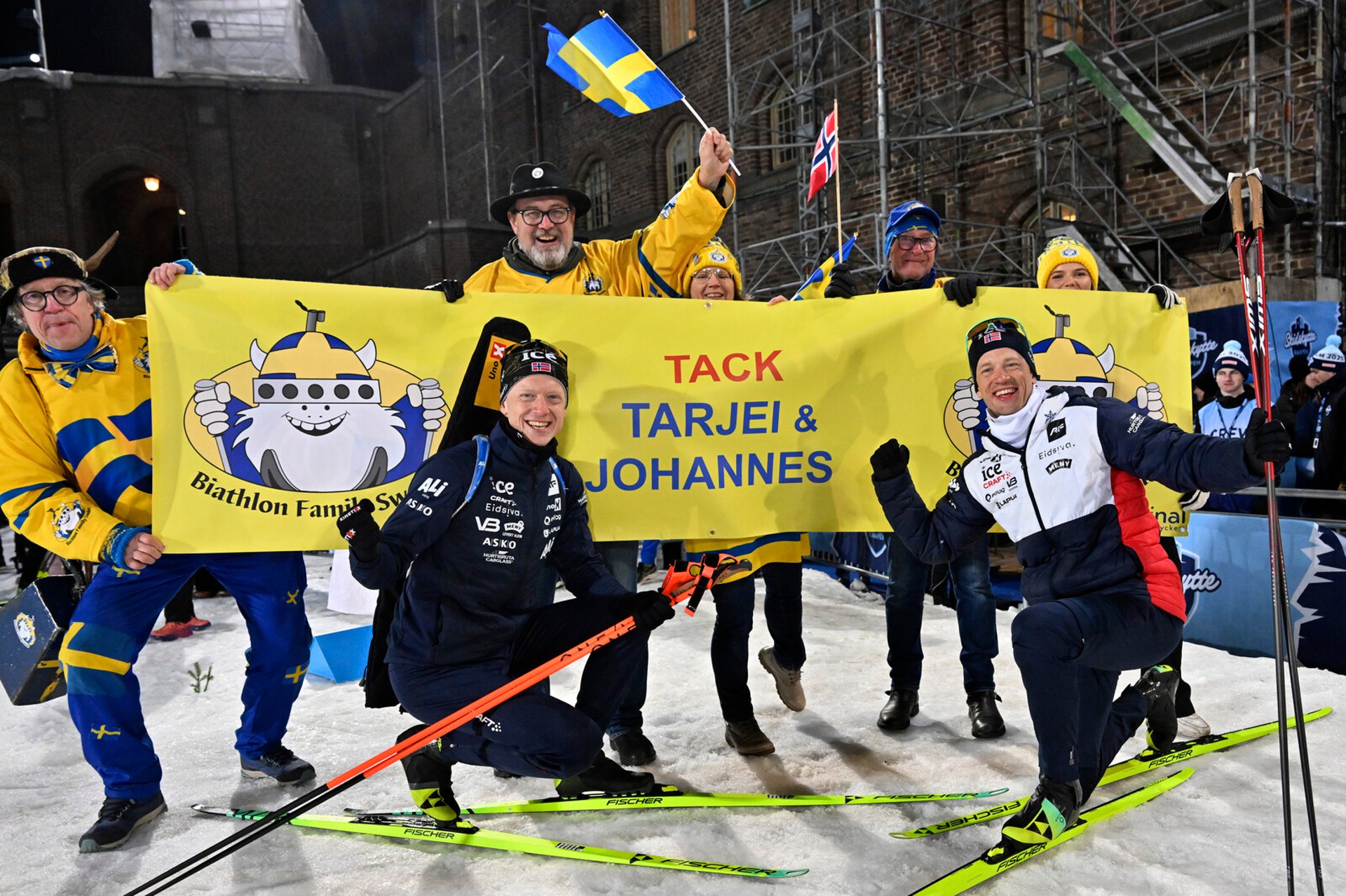 Norwegian Biathlon Stars Bø Brothers Begin Farewell Tour in Stockholm