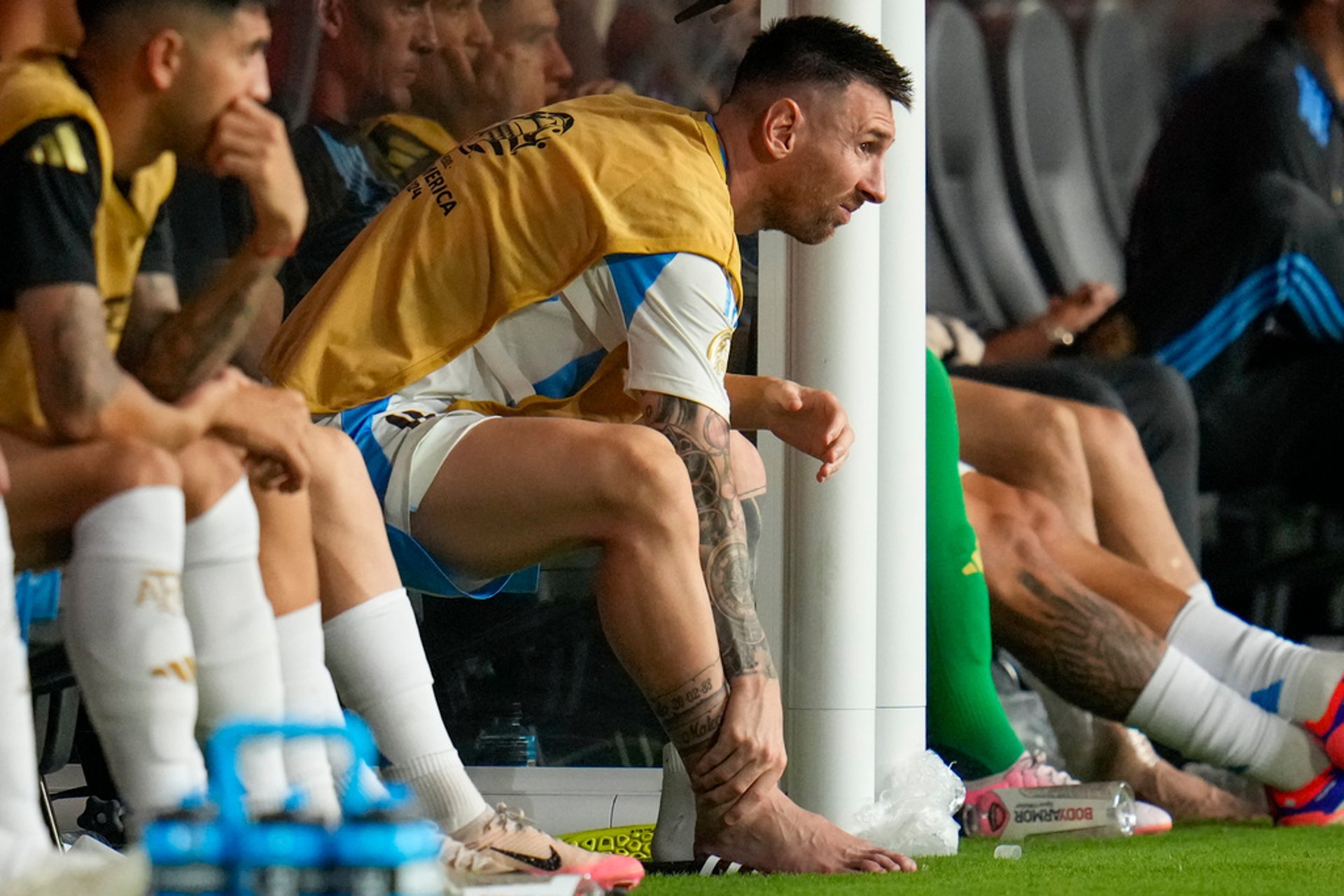 Messi left out of the squad for the World Championship qualifiers