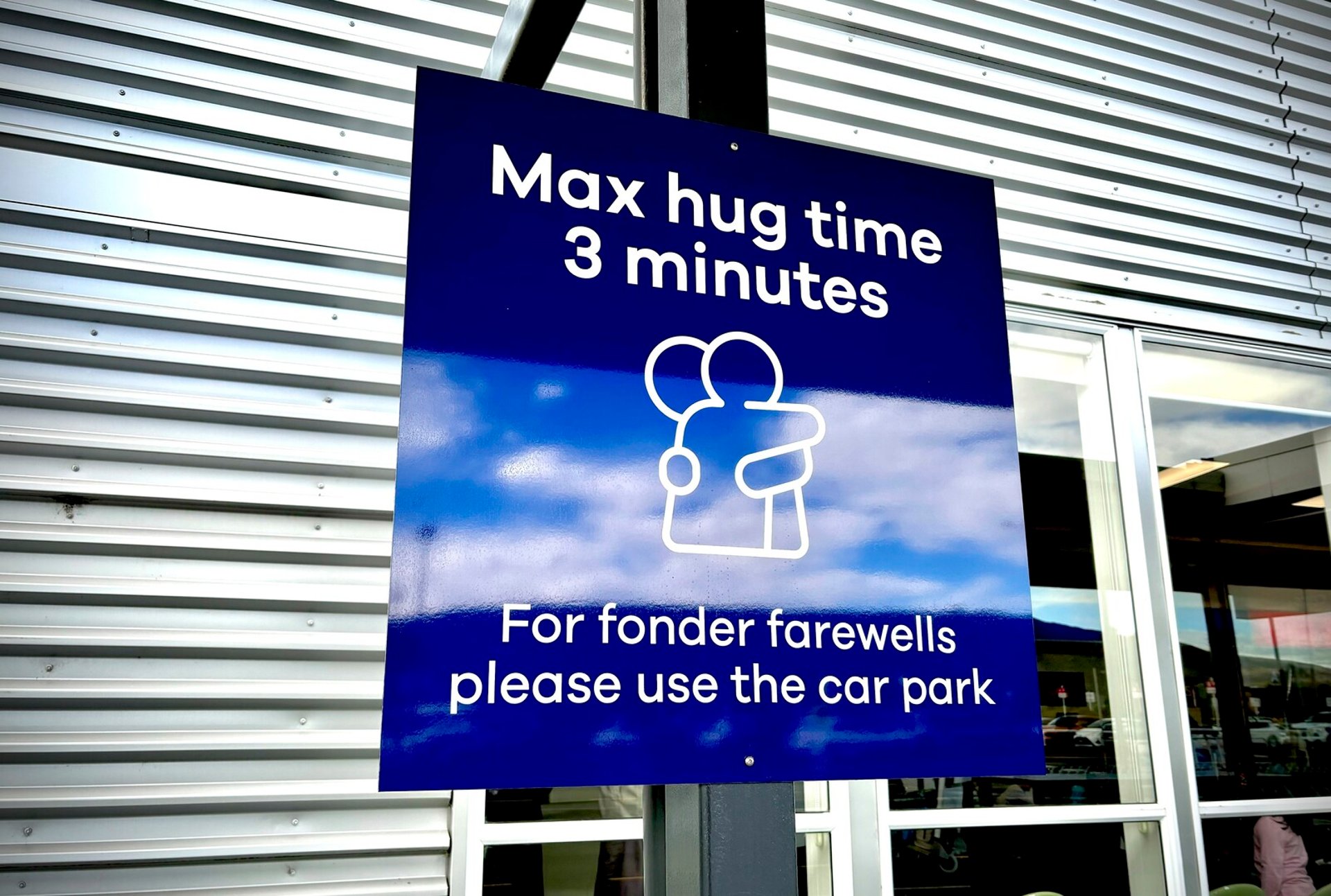 Airport introduces cuddle limit