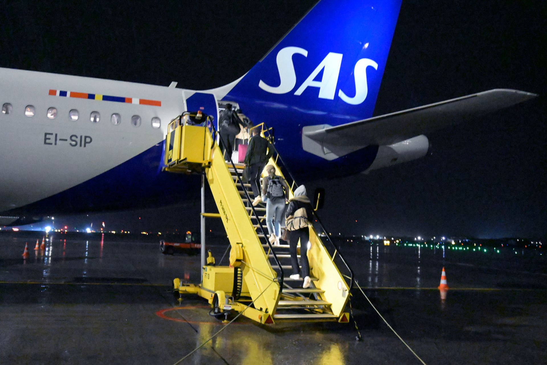 Check-in problem at SAS resolved