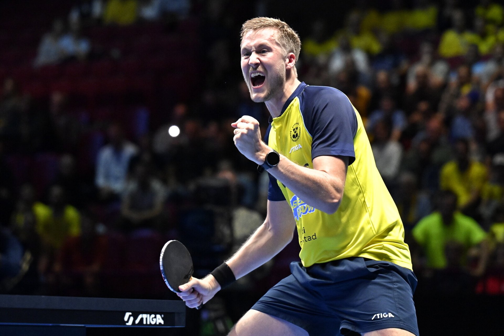 The Swedish table tennis gold team close to new European Championship medal