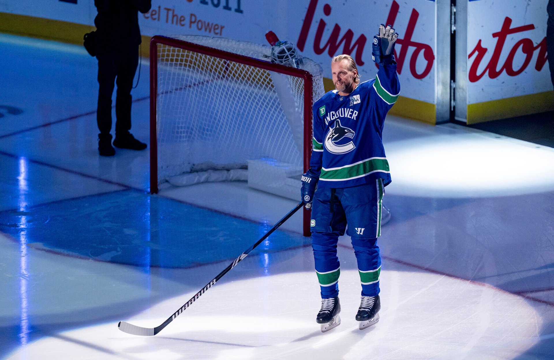 Noble was celebrated in his return to Vancouver