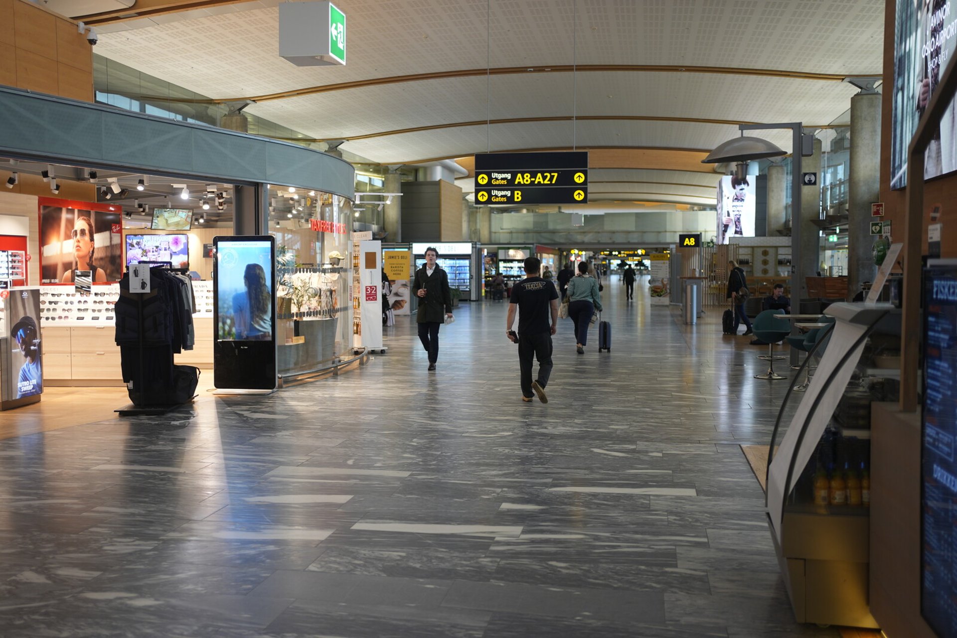 Airport closed after food triggered fire alarm