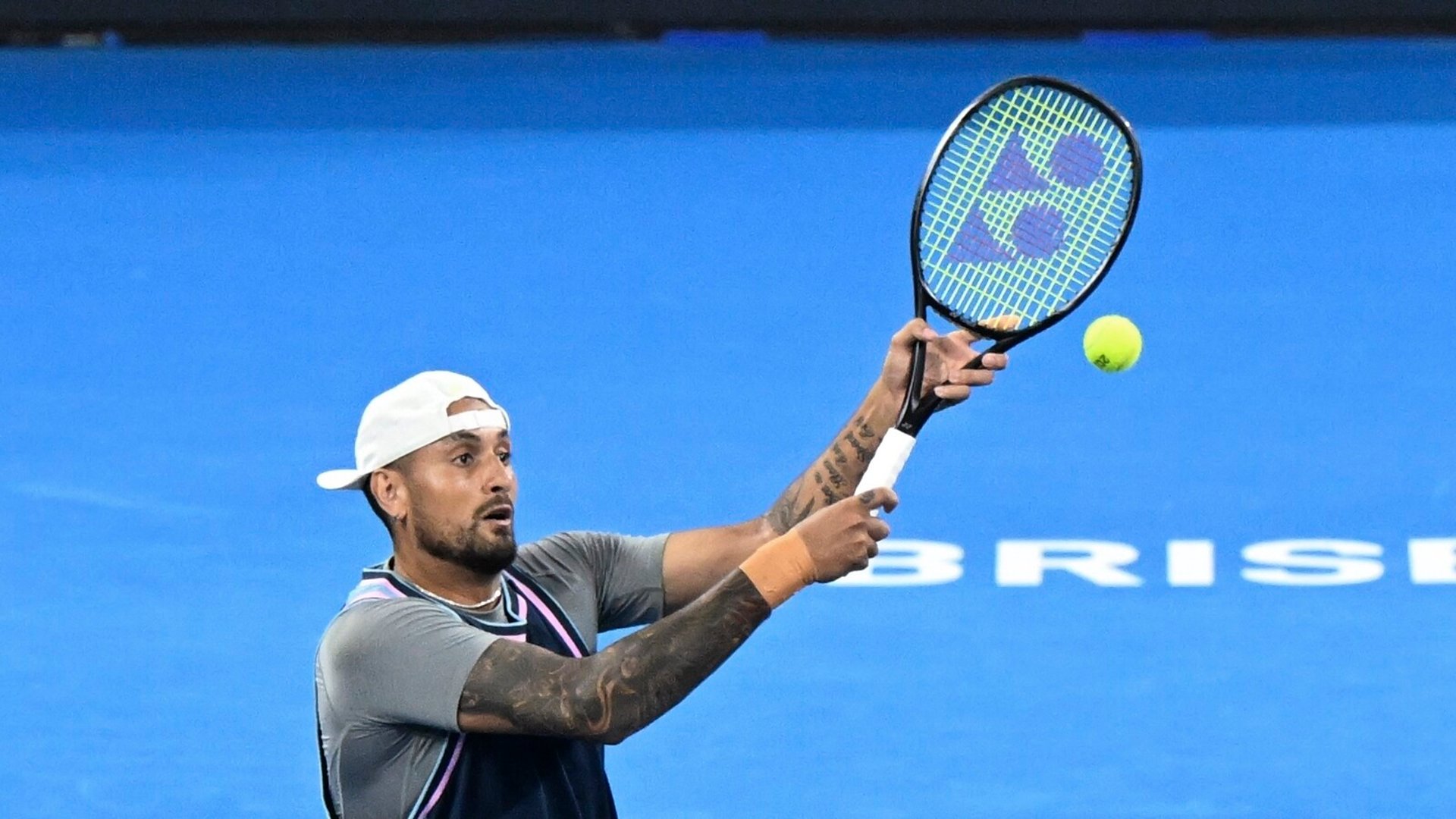 Narrow defeat for Kyrgios in comeback