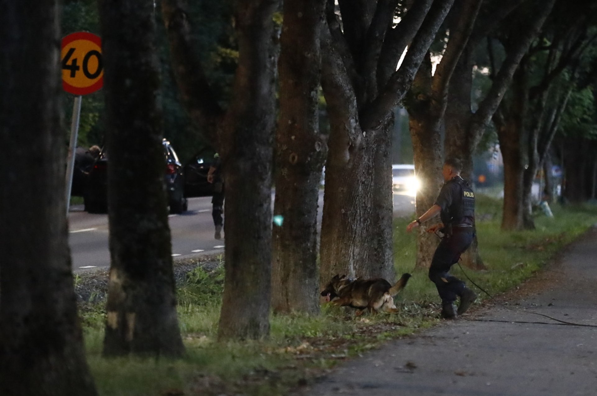 Man arrested after shooting in Åkersberga